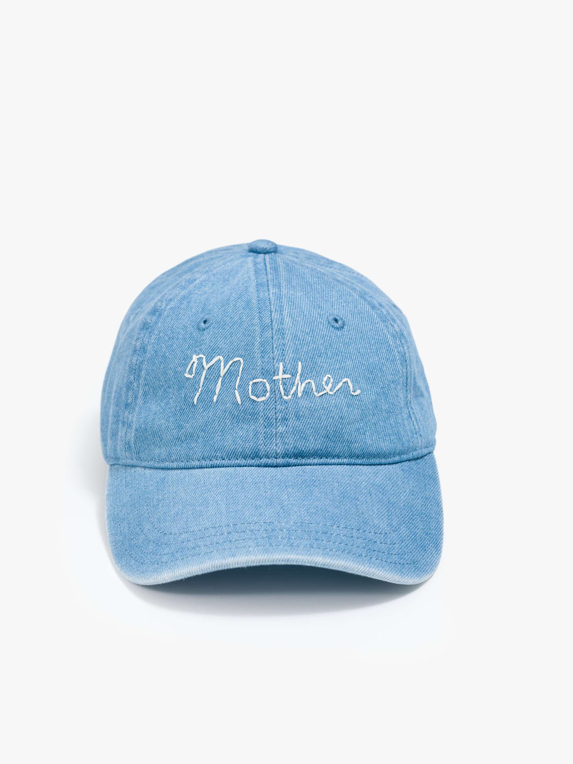 Mother Hats Off Cap Denim Baby Blue Hellblau