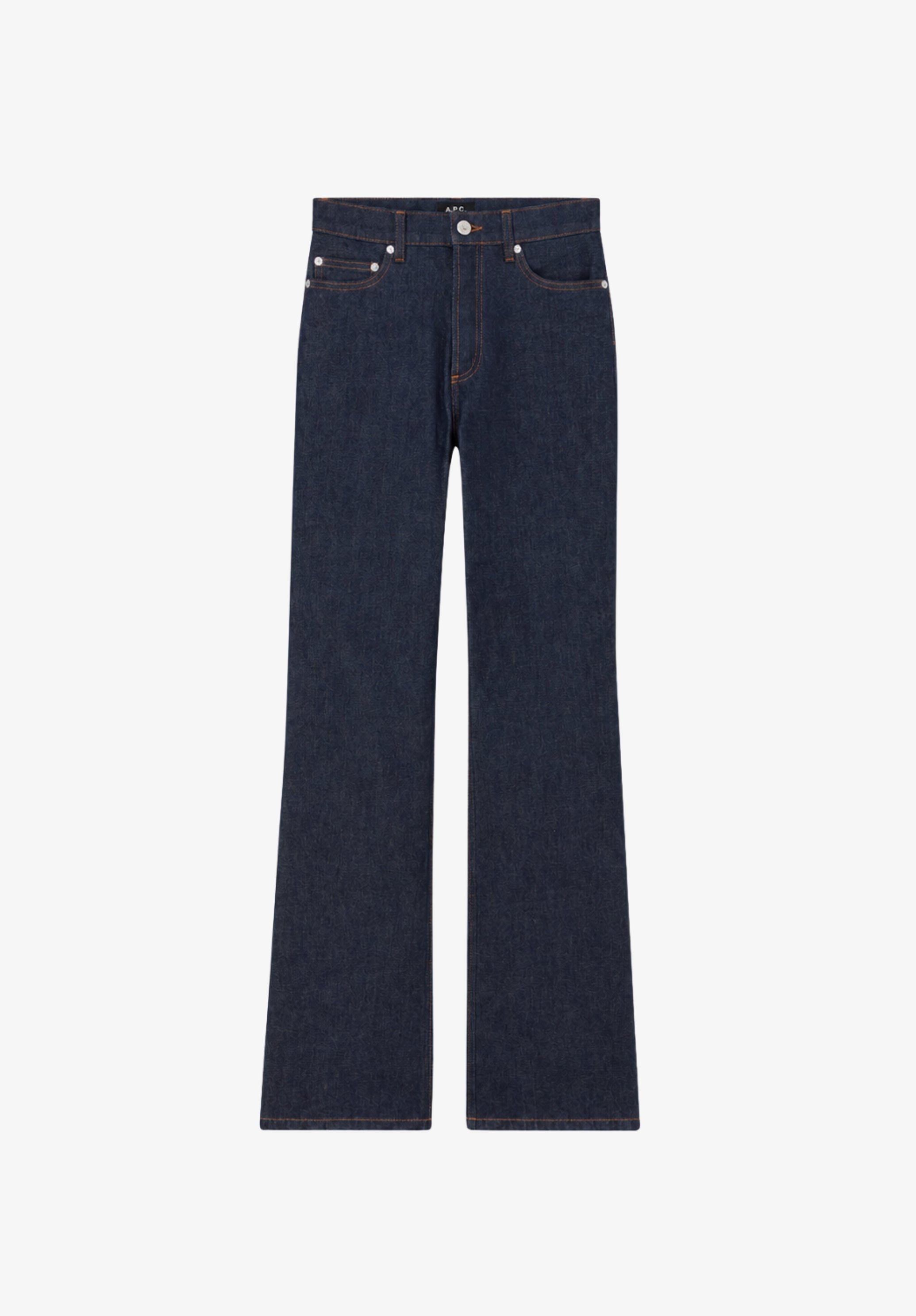 A.P.C. Romy Jeans Damen gerade mittelhoch Japan-Denim