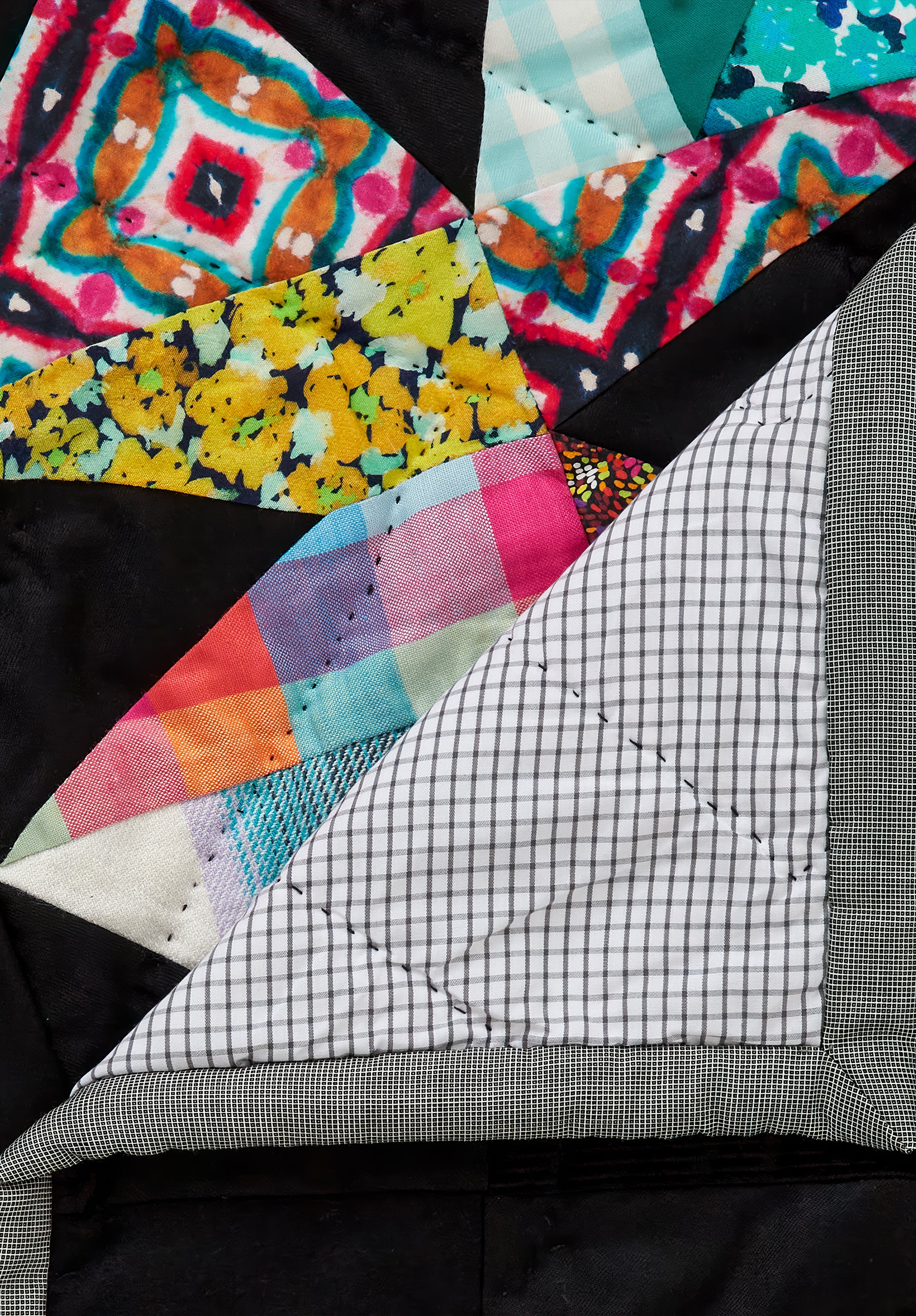 A.P.C. Lycène Bleu Quilt Patchwork T2 limitiert