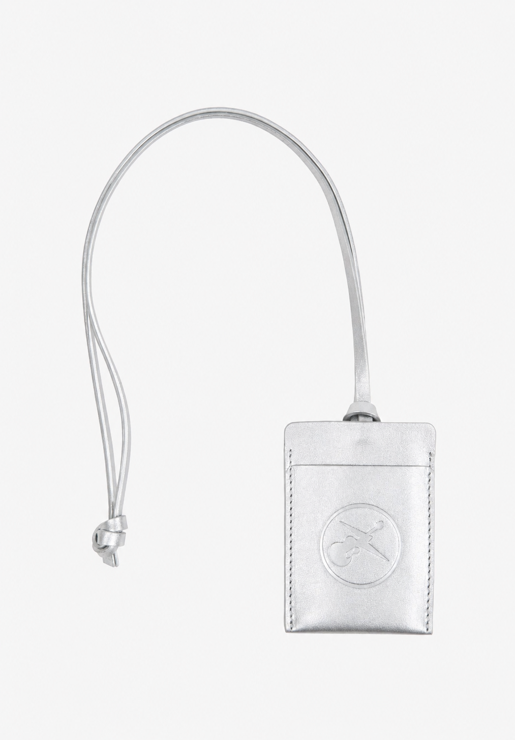 A.P.C. Bags Dough Kartenetui Metallic-Leder TU