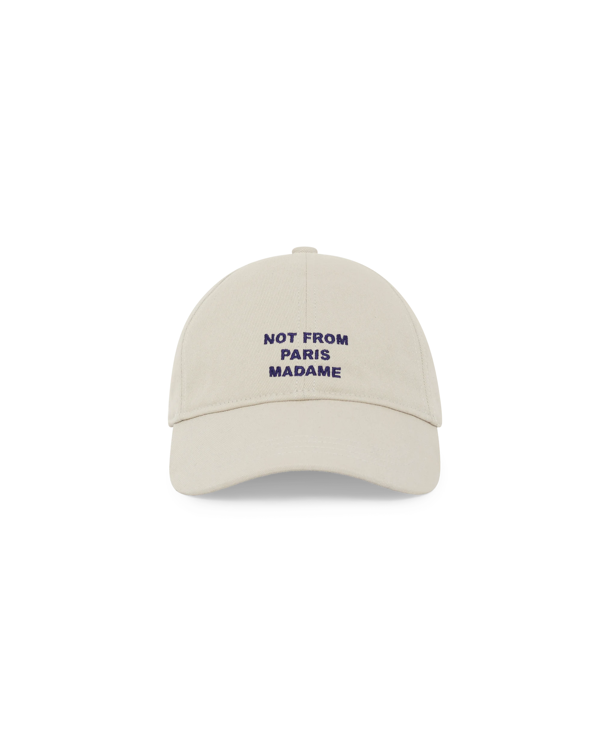 Drôle De Monsieur Slogan Cap grau Baseballcap