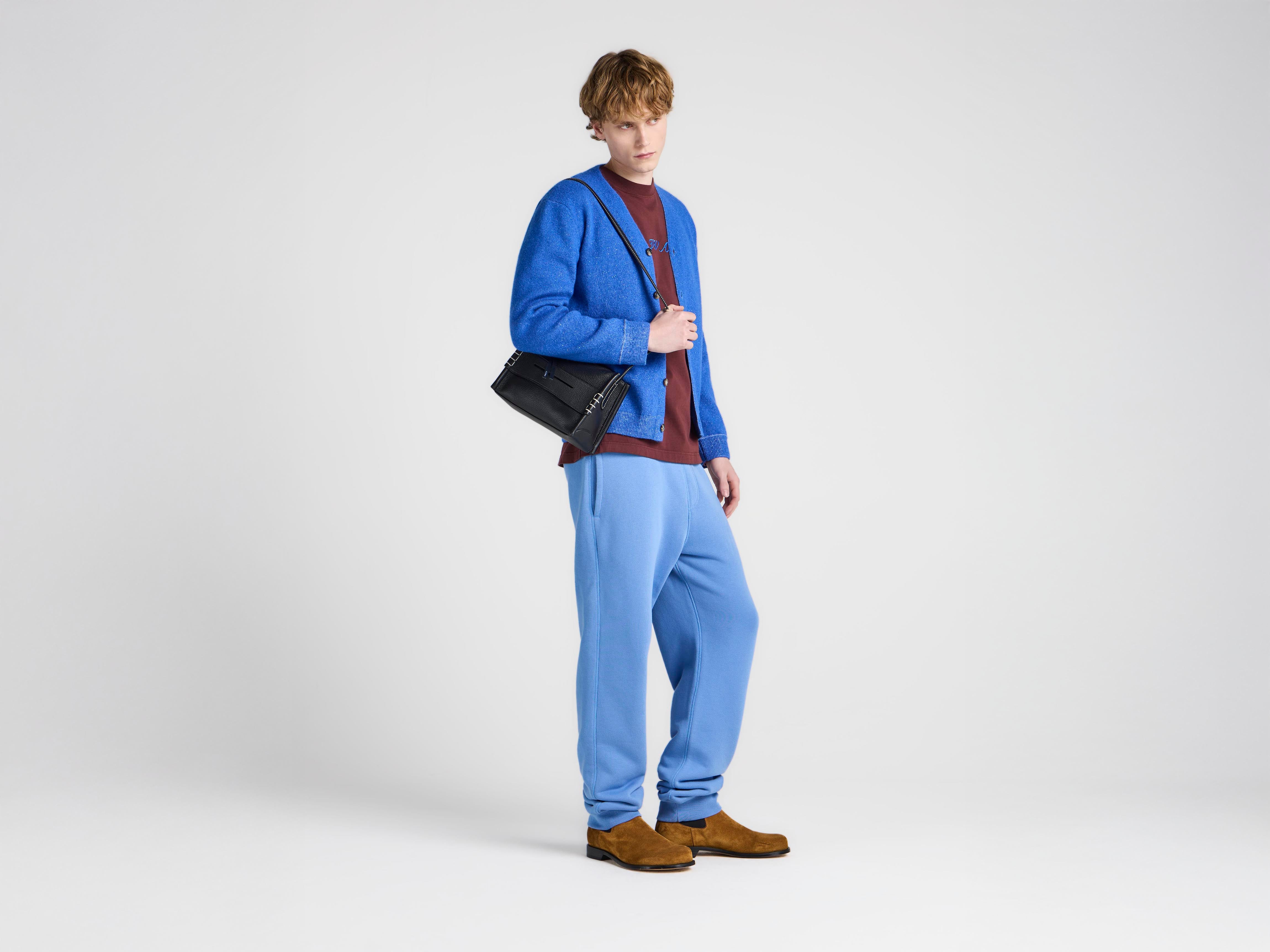 J.W.Anderson Mohair Cardigan Strickjacke Cobalt Herren