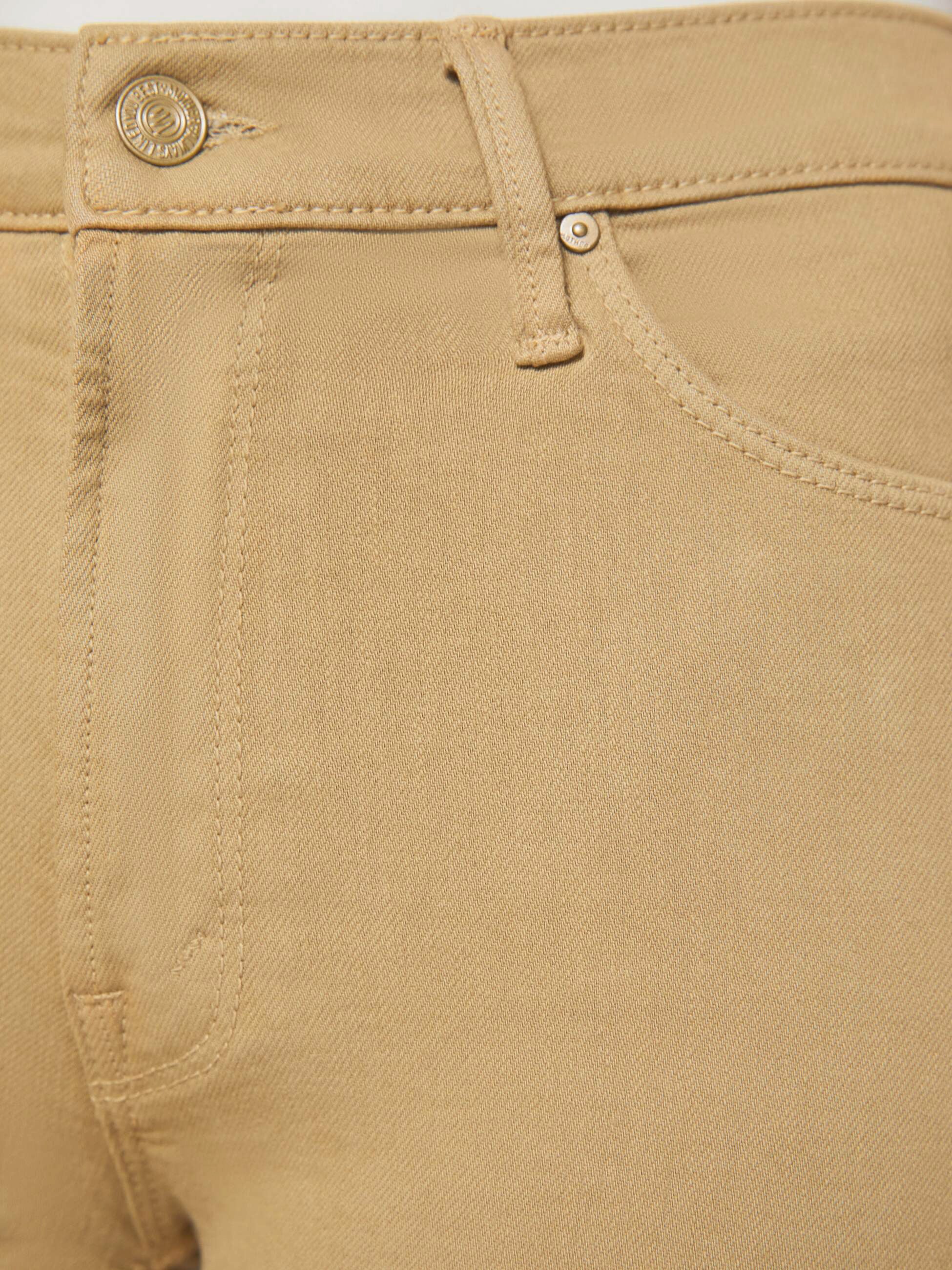 Mother The Mid Rise Dazzler Ankle Fray Jeans Prairie Sand