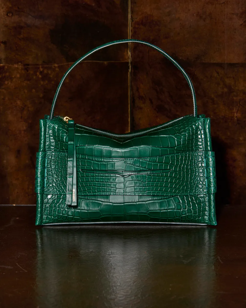 J.W.Anderson Bags Loafer Tasche Pinie Alligatorleder