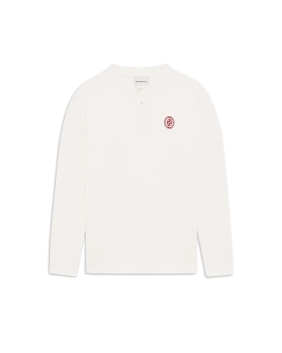 Drôle De Monsieur D Mirror Waffle Longsleeve Off-White