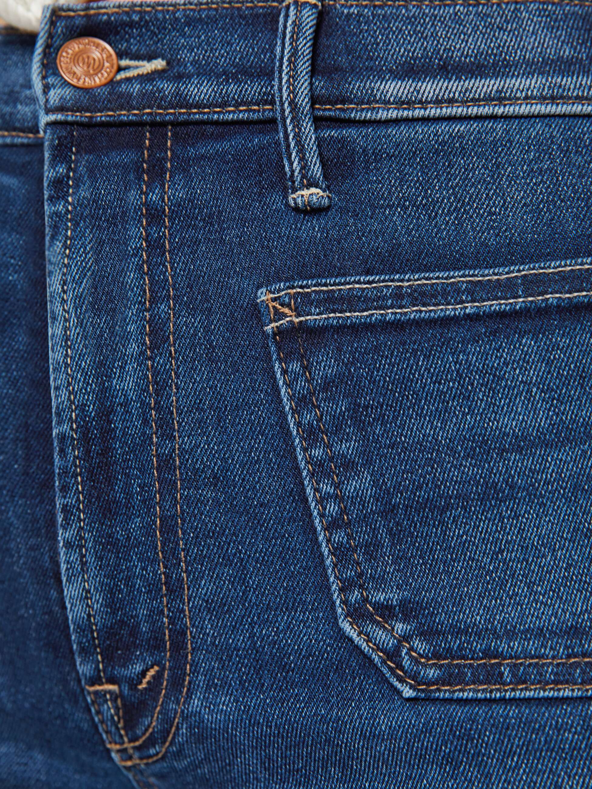 Mother The Hustler Roller Jeans Taking Chances High-Rise