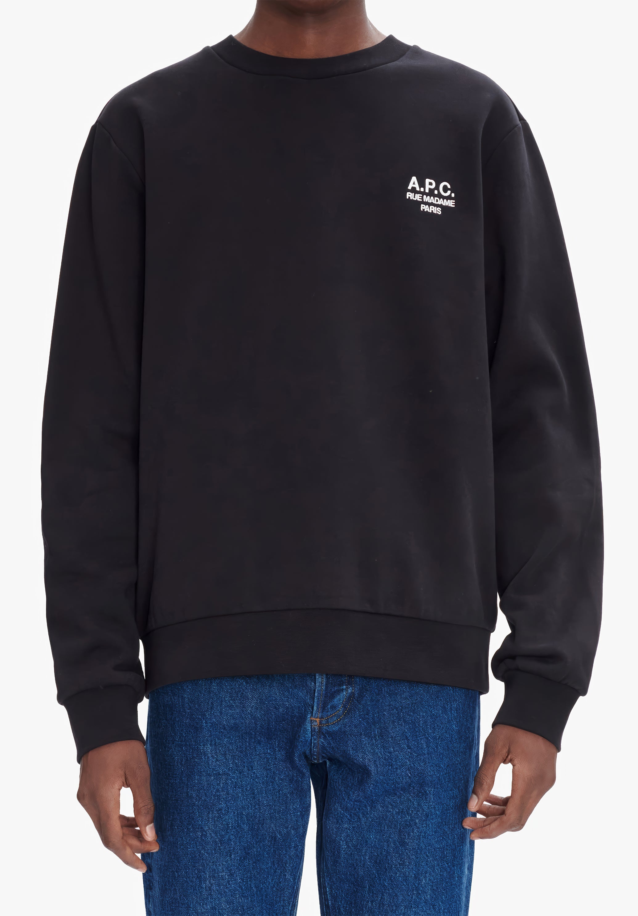 A.P.C. Standard Rue Madame Sweatshirt Bio-Baumwolle Gr. M