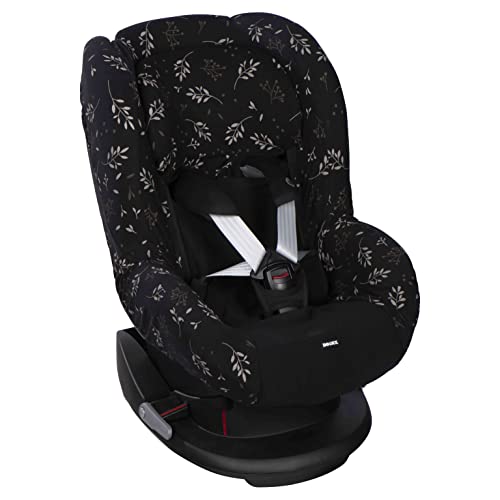 Dooky Seat Cover Group 1 Kindersitzbezug 9-18 kg Romantic Leaves Black