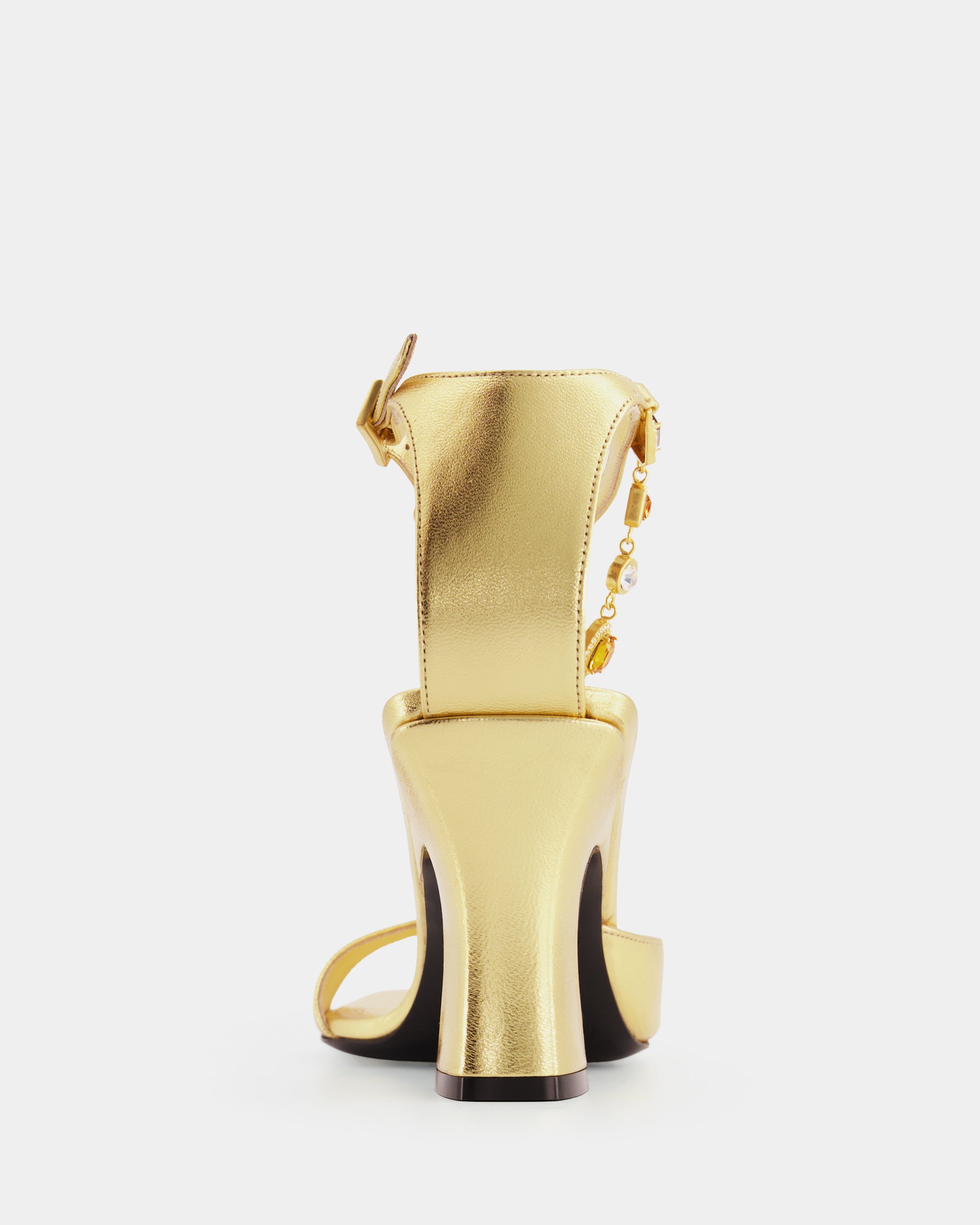 Nodaleto Nodstalgia Gemma 90 Sandale Gold Metallic Nappa