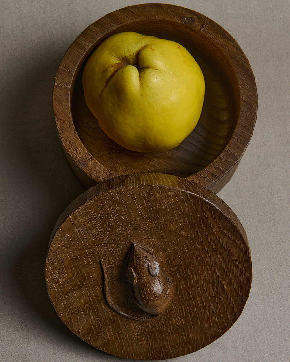J.W.Anderson x Mouseman Trinket Box Schatulle Braun Holz
