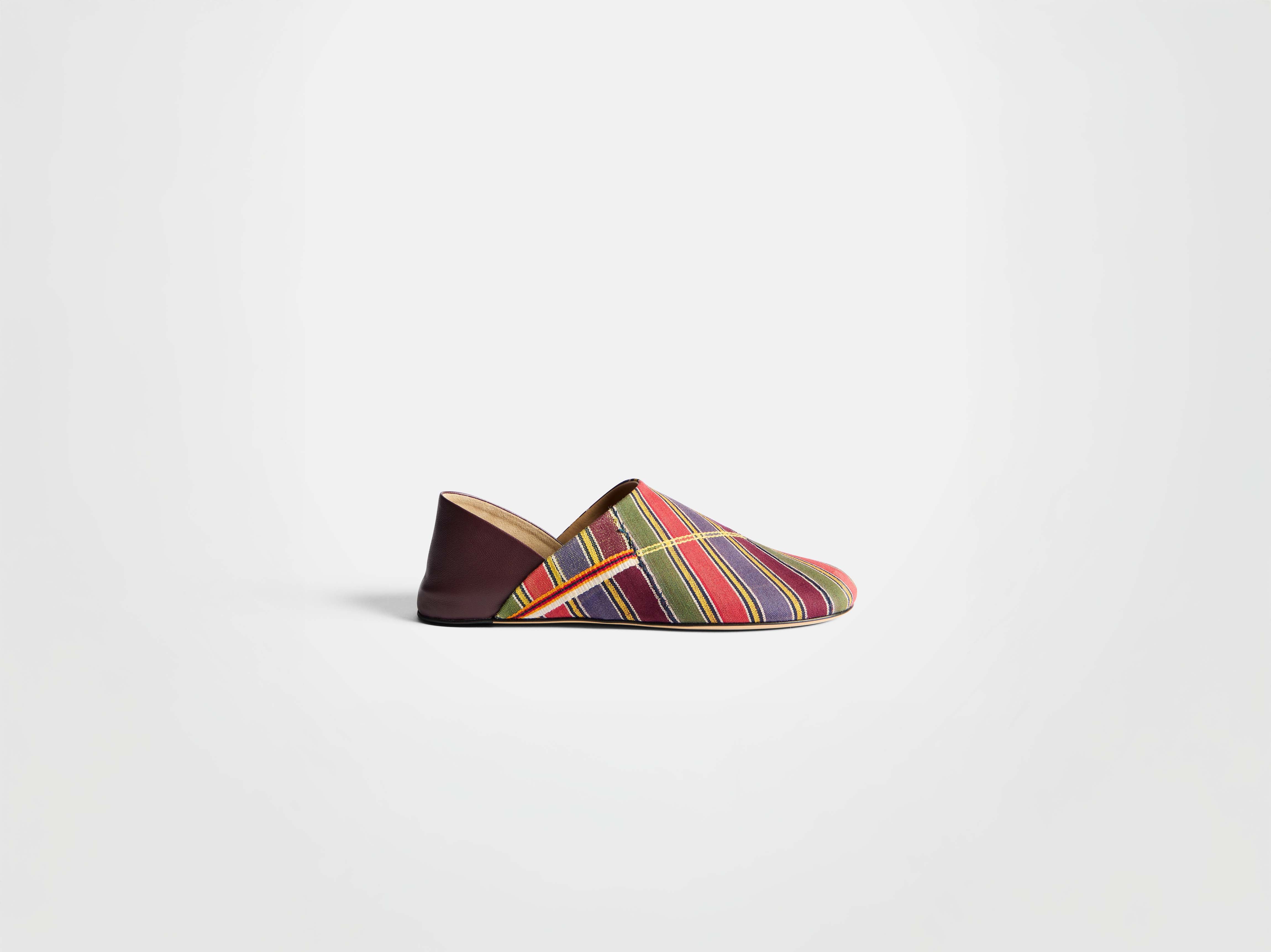 J.W.Anderson Shoes Slipper Mules Lila Multi Jacquard