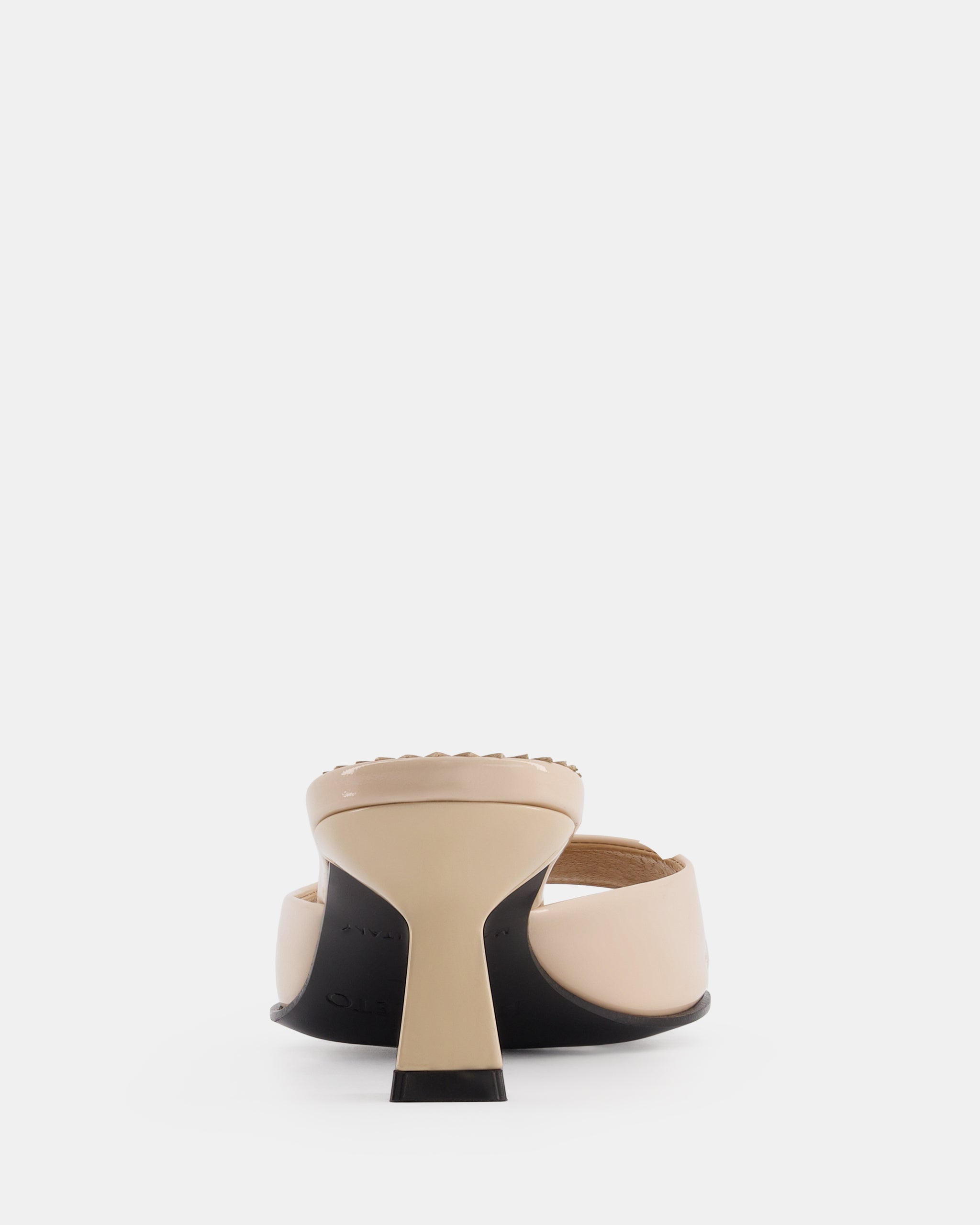 Nodaleto Dona Reese Mules Moonlight Patent 50mm