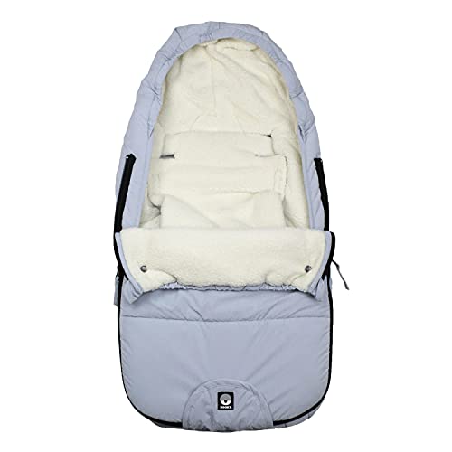 Dooky Fußsack Blue Mountain 0-9 Monate Sherpa-Fleece