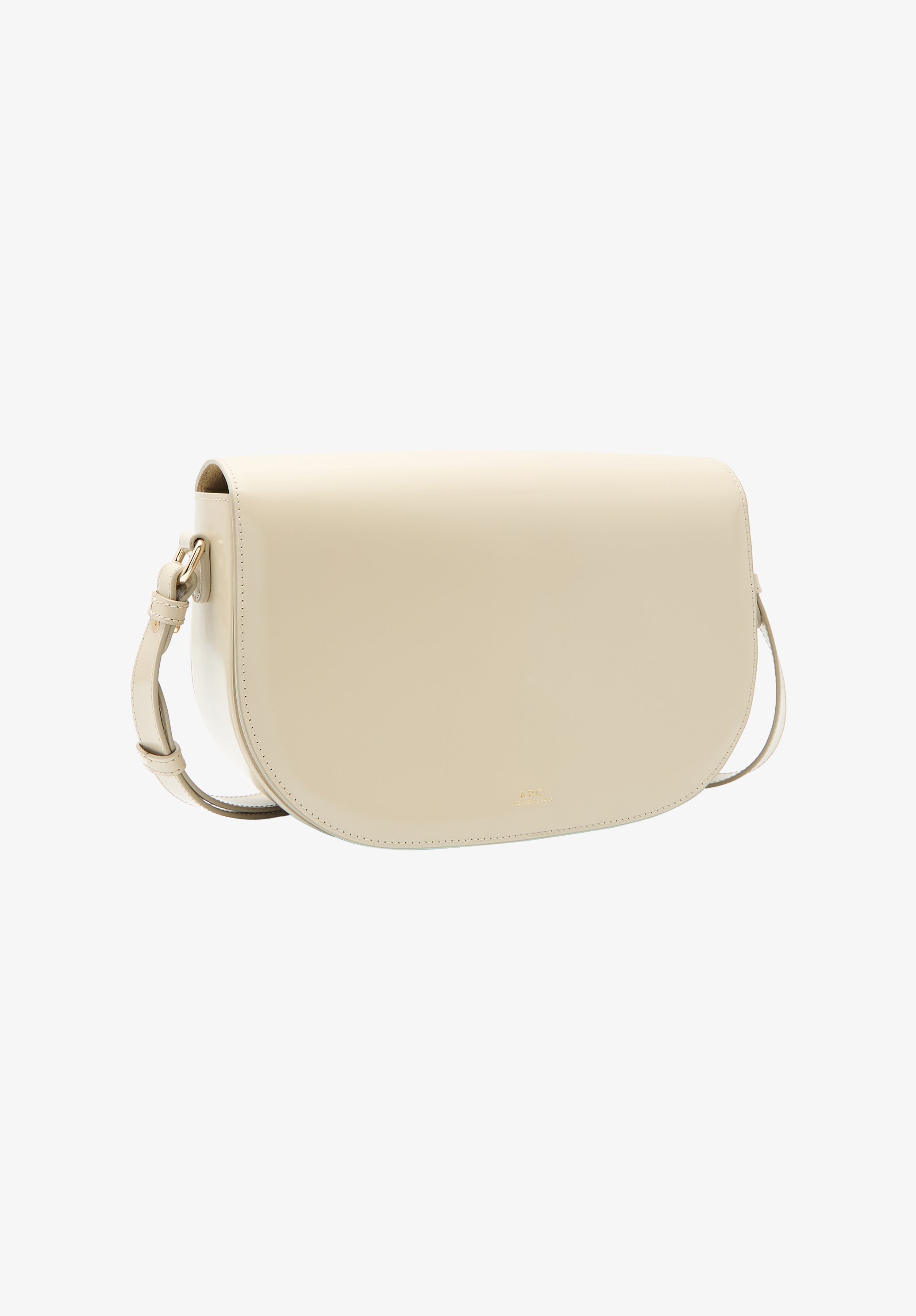A.P.C. Le B-Side Tasche Leder weiß TU