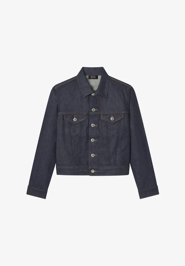 A.P.C. Dion Jacke Kurz Pattentaschen Gitarrendolch