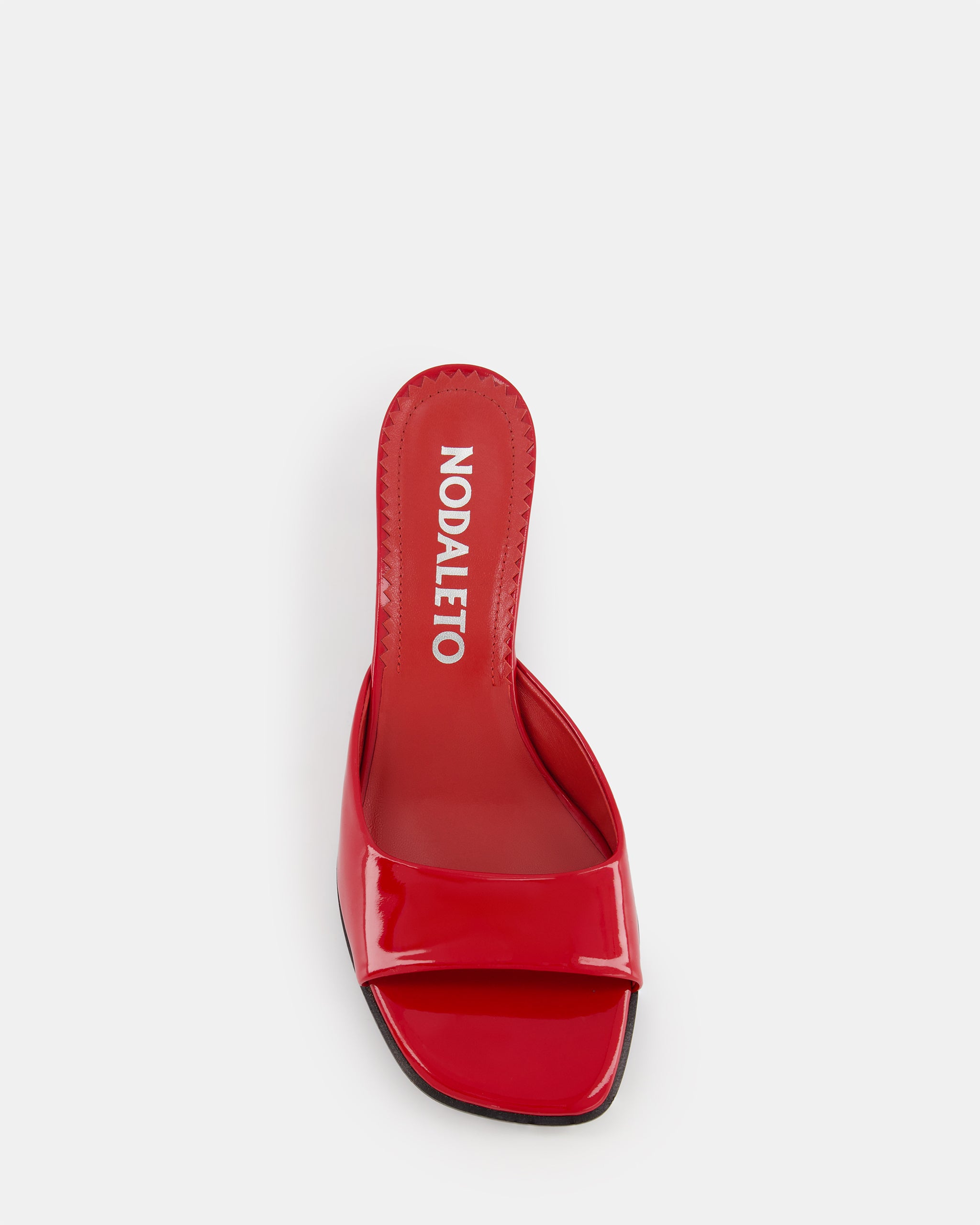 Nodaleto Dona Reese Mules Midnight Red Patent 5 cm