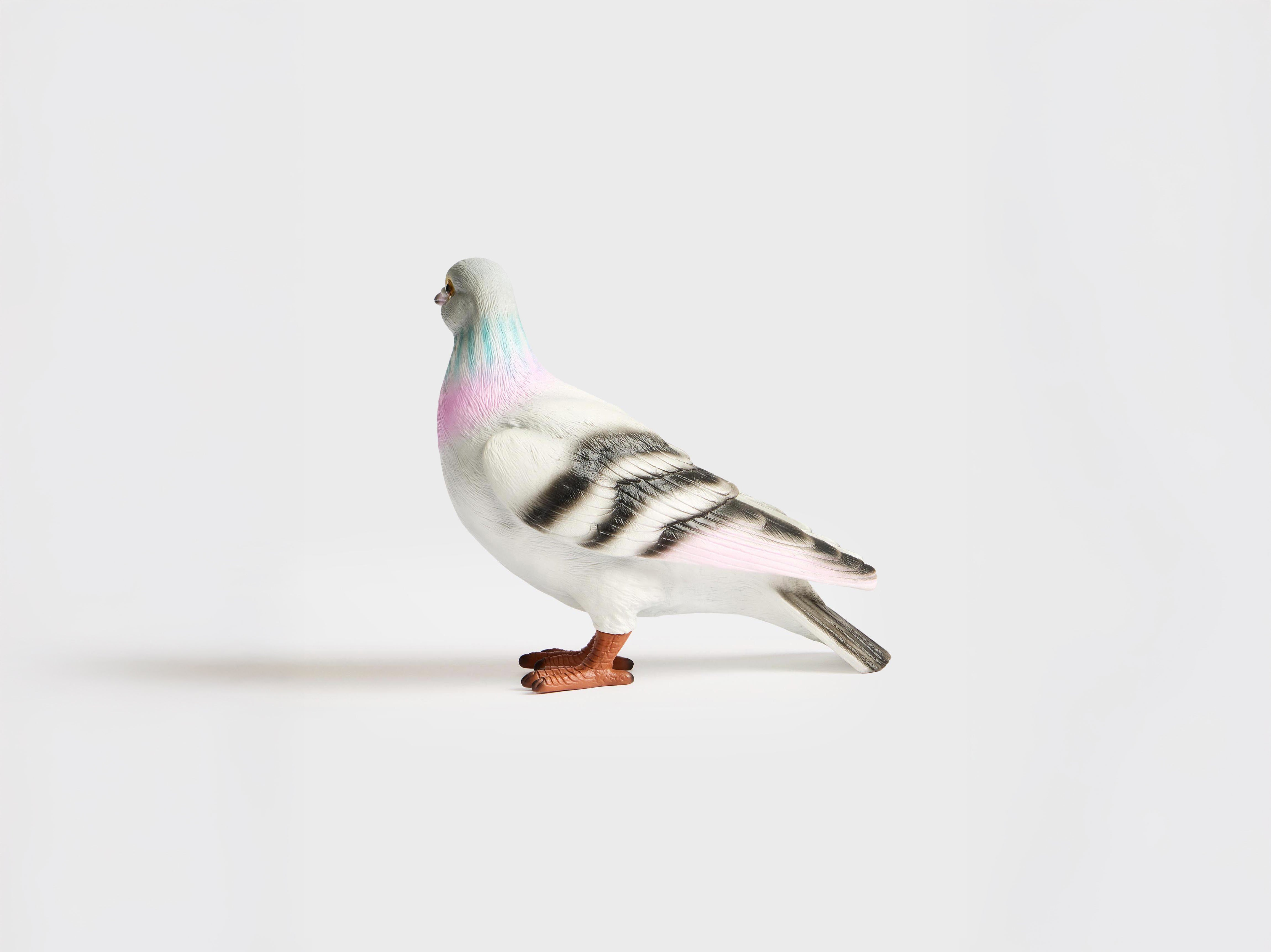 J.W.Anderson Bags Pigeon Clutch Tasche Grau