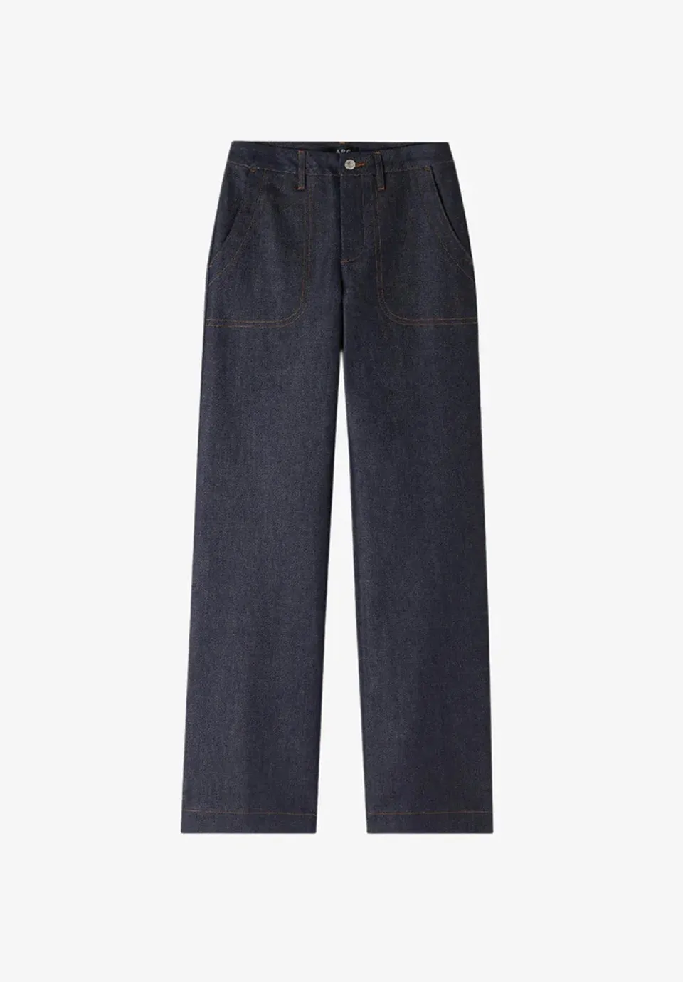 A.P.C. Seaside Jeans Gr. 28 gerader Schnitt Japan-Denim