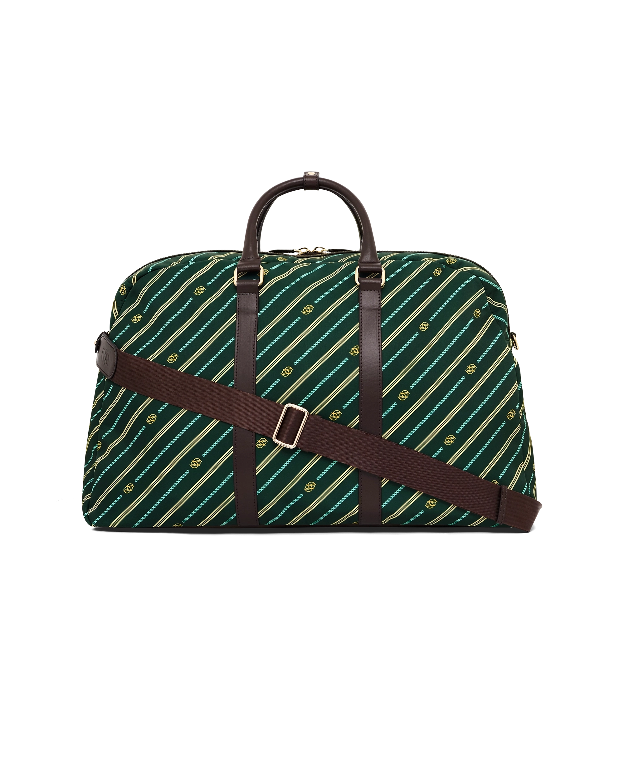 Drôle De Monsieur Monogram Weekender Reisetasche Grün Nylon