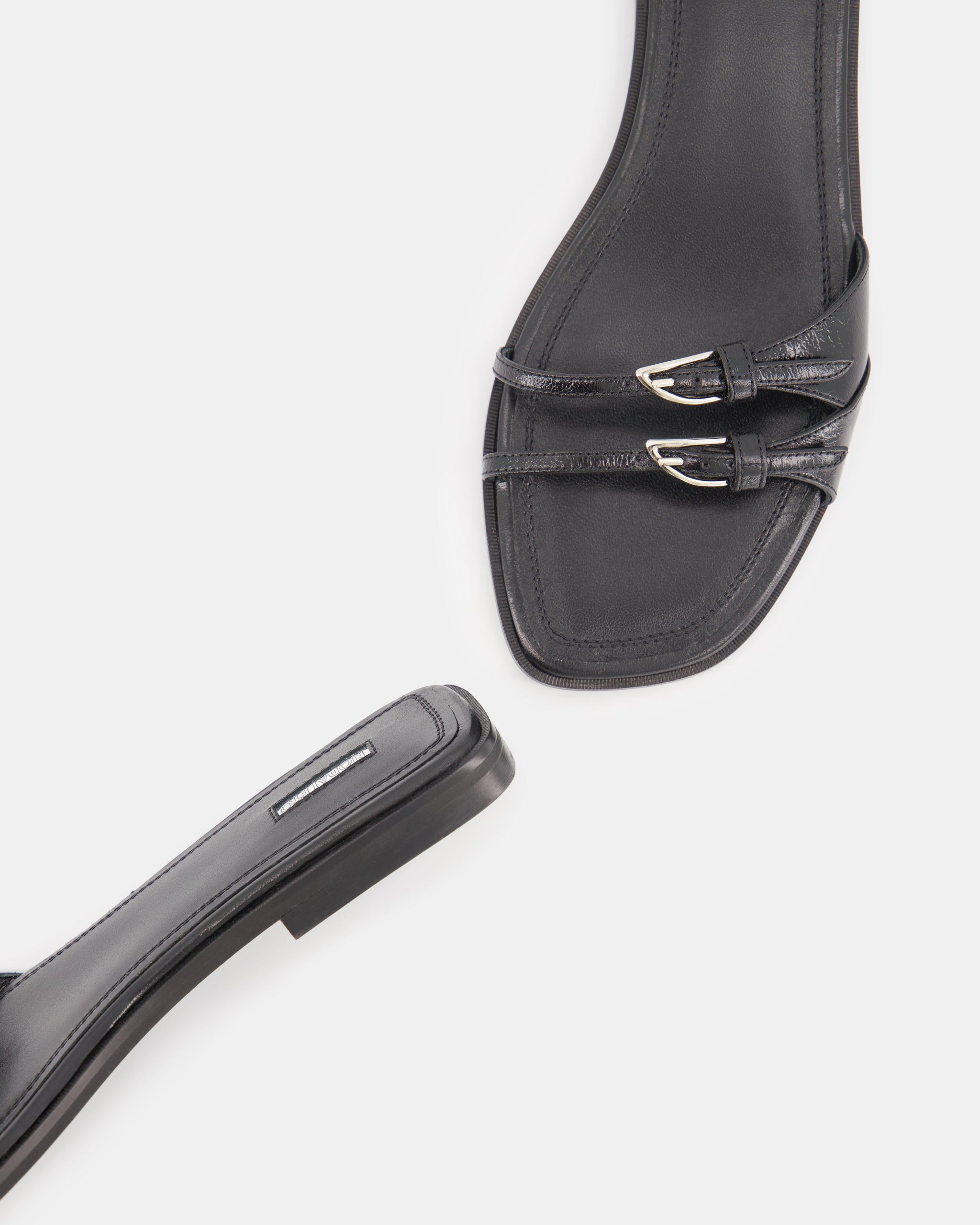 Nodaleto Nodstalgia Buckle 5 Sandalen Schwarz Crackle