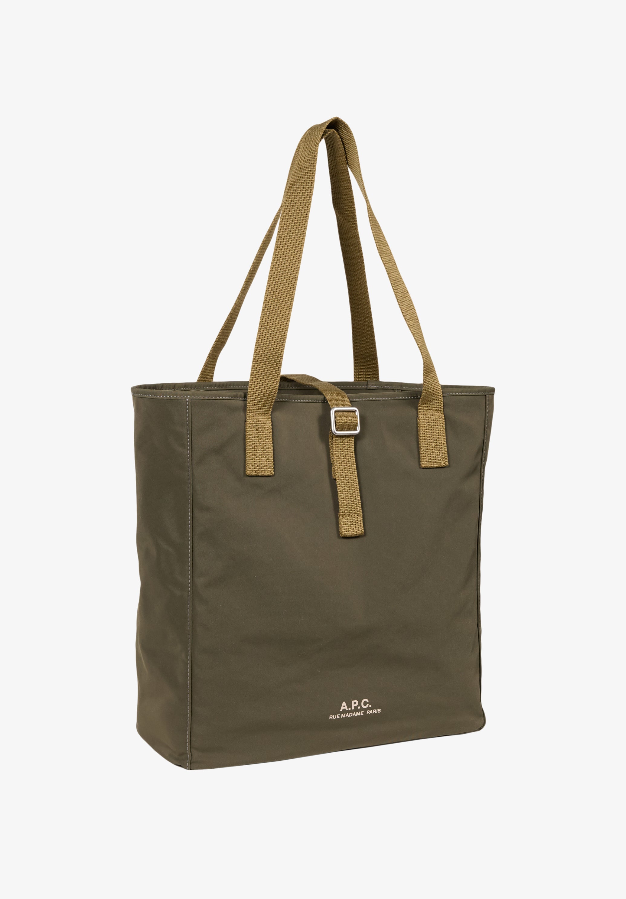 A.P.C. Archive Tragetasche Nylon grün TU