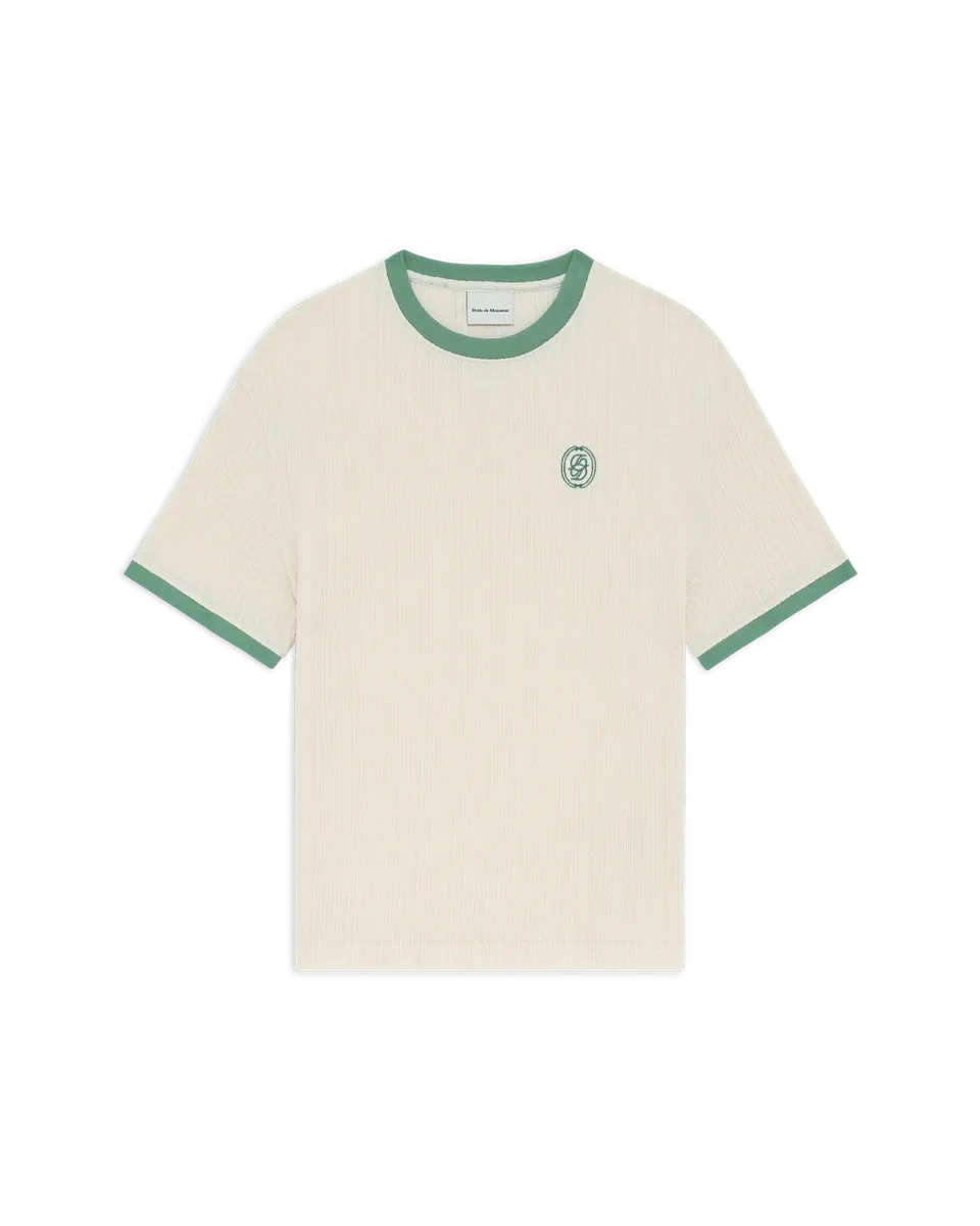 Drôle De Monsieur T-Shirt D Miroir T-Shirt Off-White Baumwolle