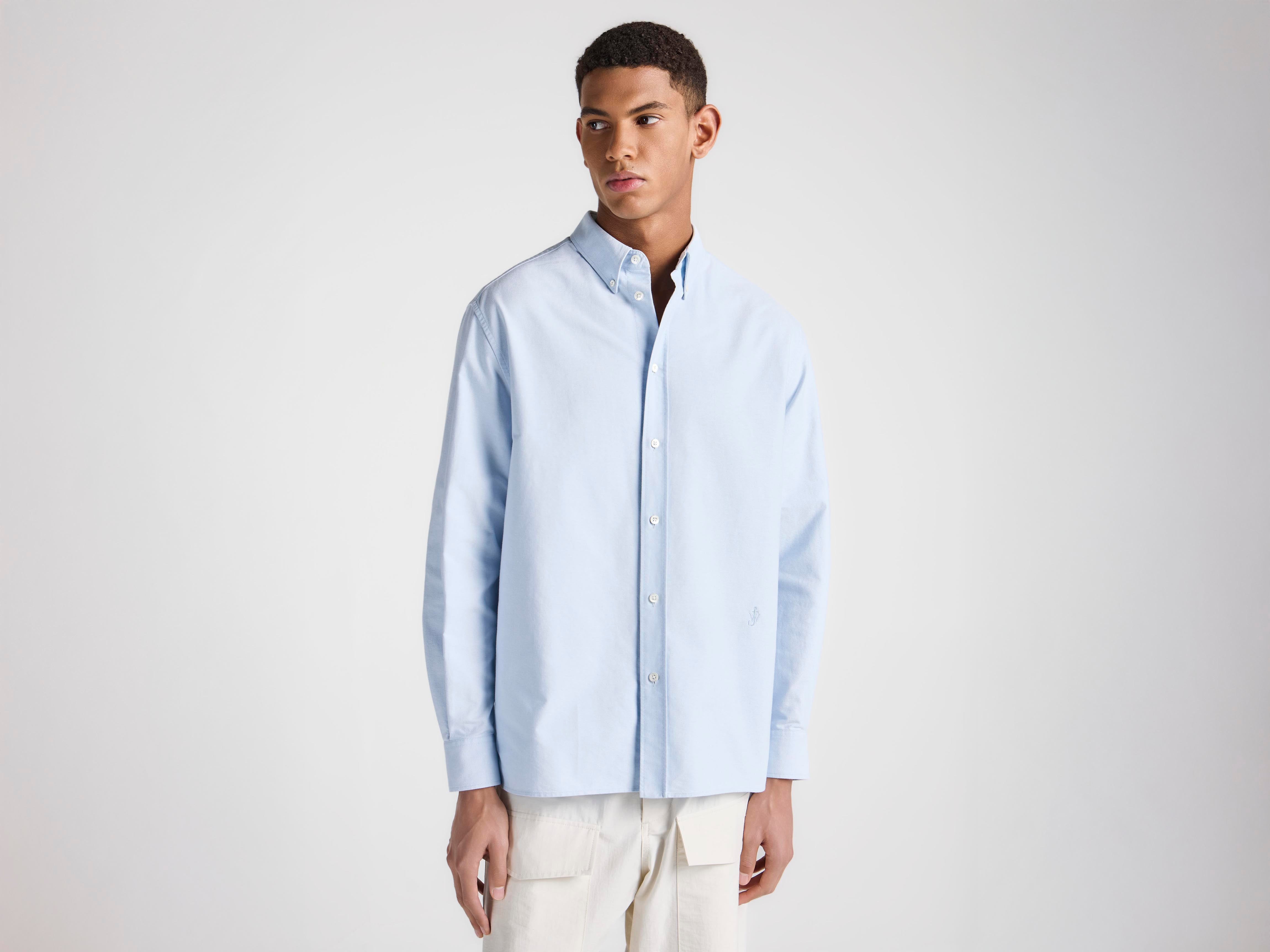 J.W.Anderson Shirts Classic Shirt Hemd Hellblau Herren