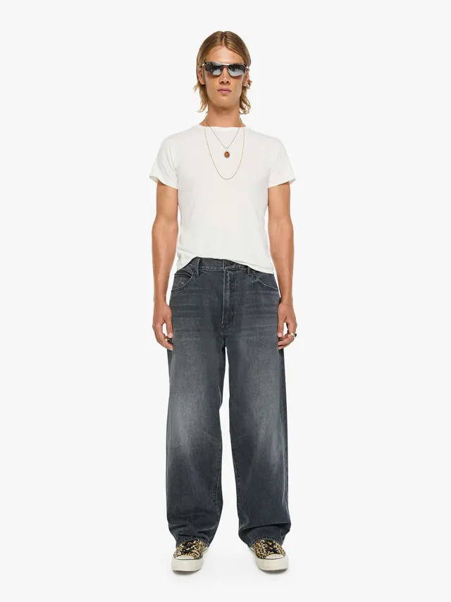 Mother Menace Dead To Rights Jeans Herren Grau Straight