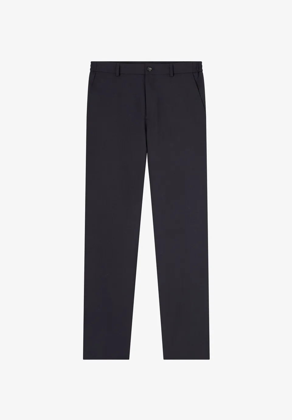 A.P.C. Hose marineblau Bio-Baumwolle gerade