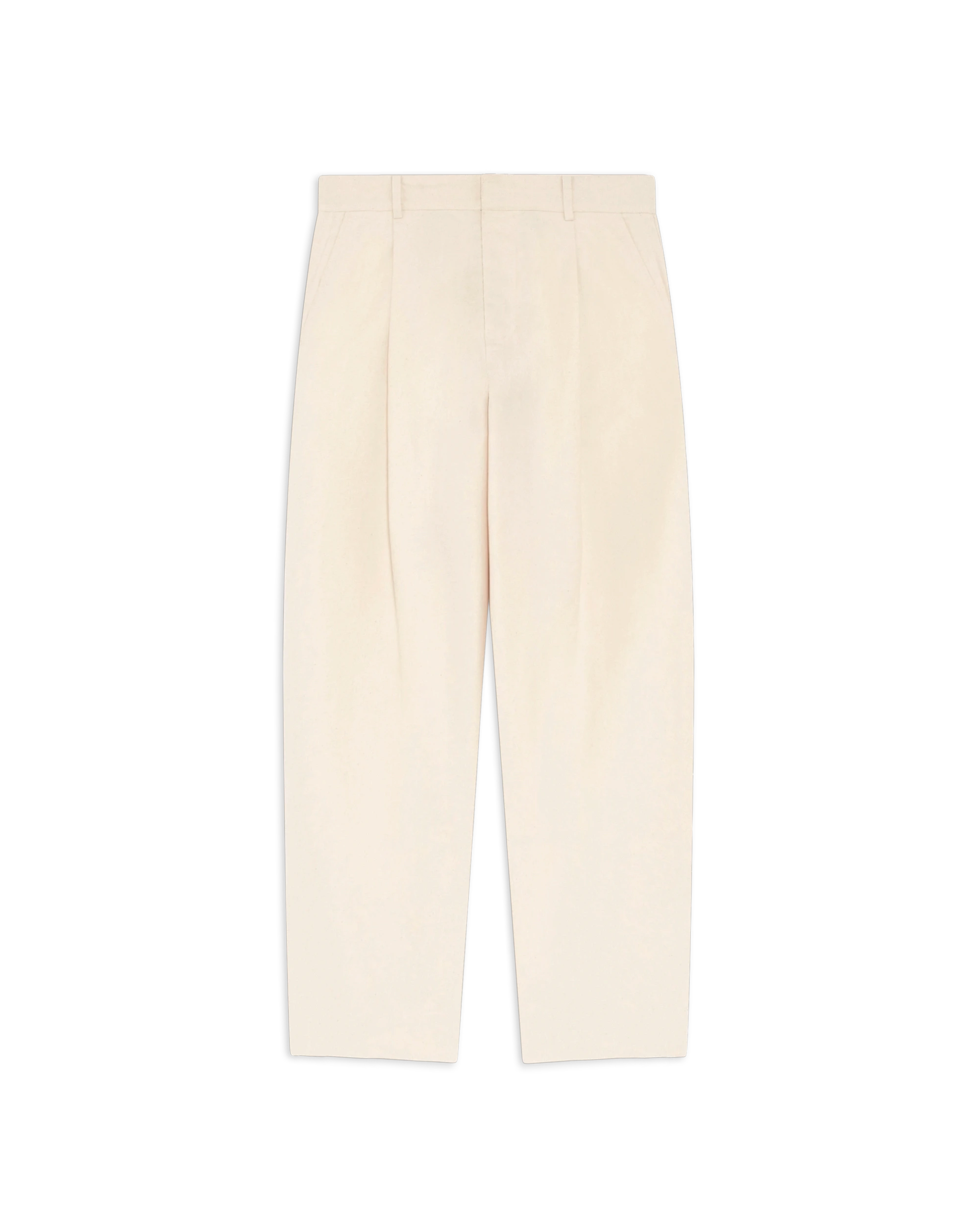 Drôle De Monsieur Pantalon Ballon Hose Baumwolle Off-White