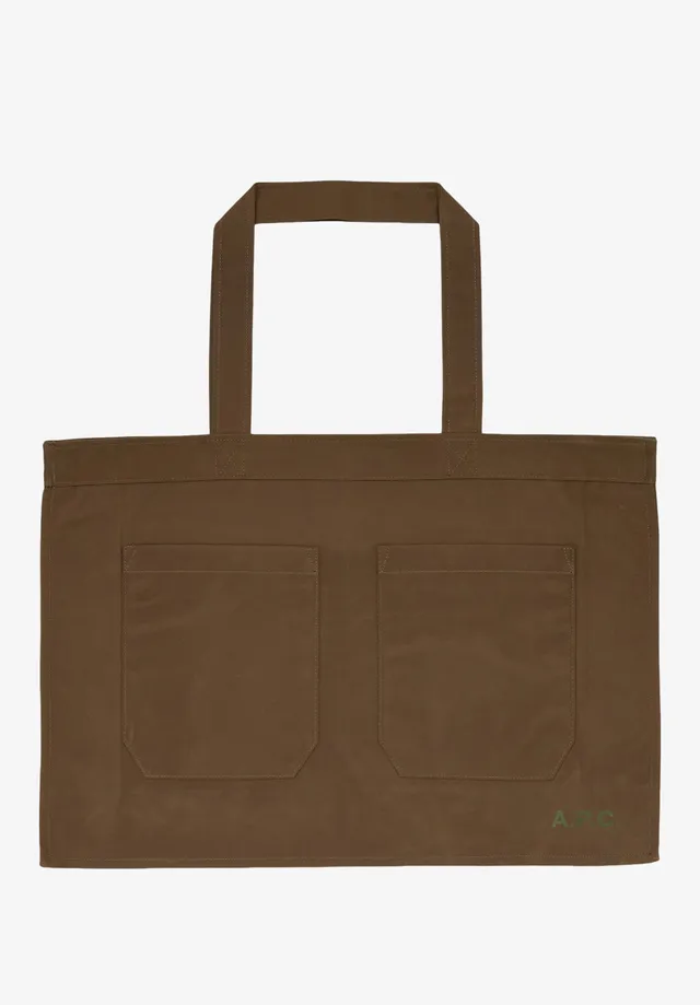 A.P.C. Zwei-Fächer Tote Bag Shopping Bag TU