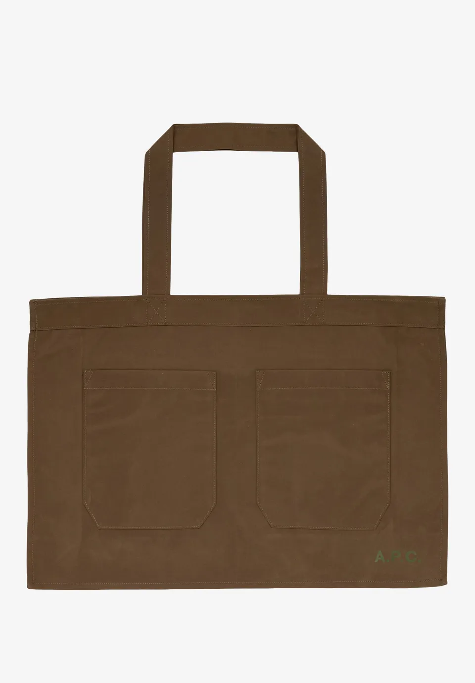 A.P.C. Zwei-Fächer Tote Bag Shopping Bag TU