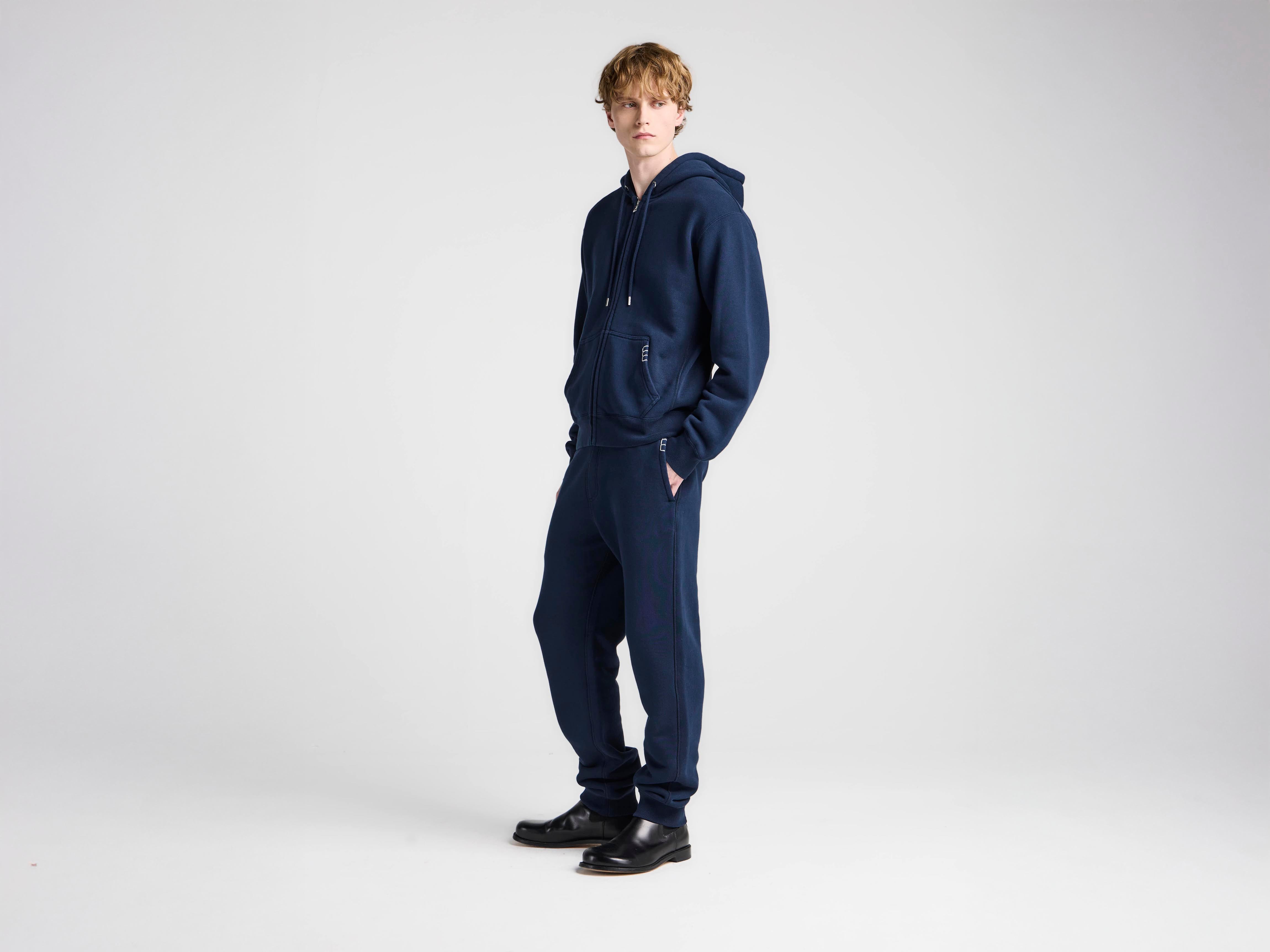 J.W.Anderson Trousers Cuffed Sweatpants Hose Navy Jersey