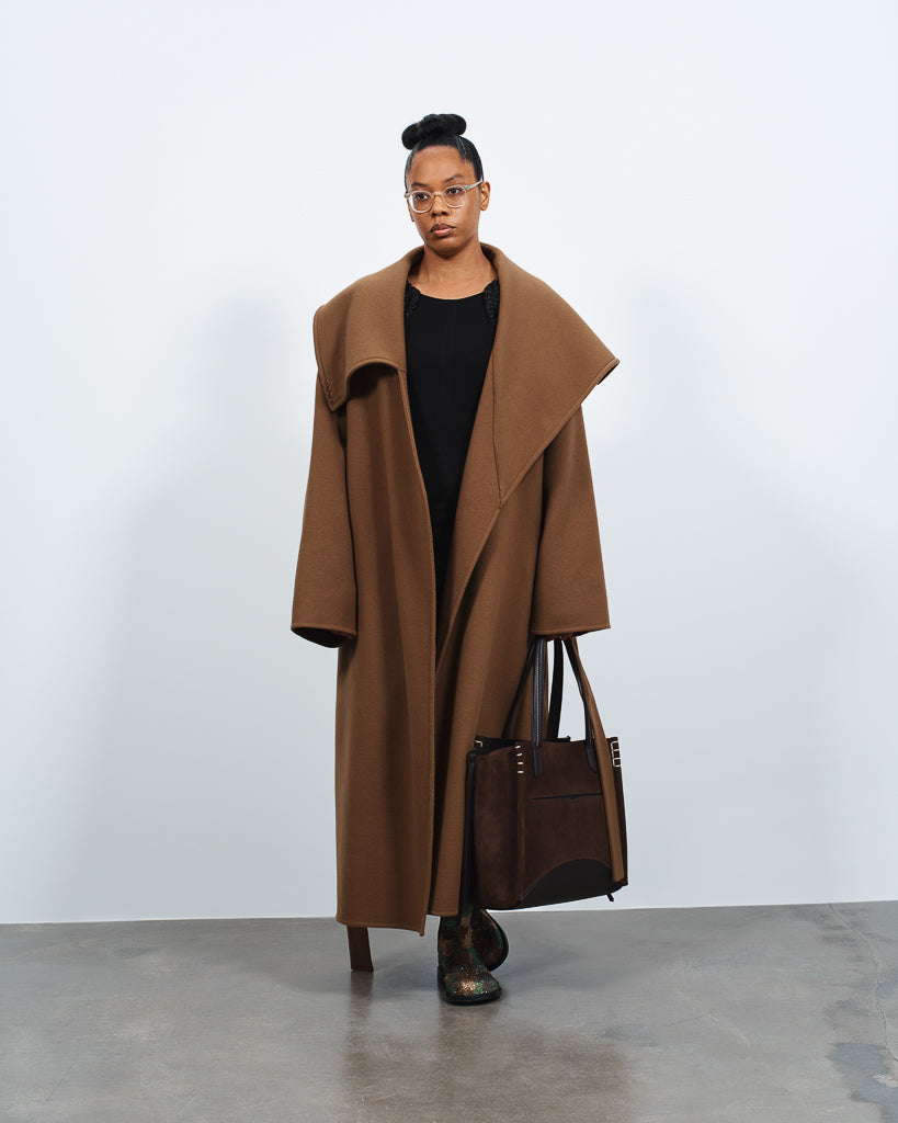 J.W.Anderson Longline Wrap Mantel Cumin Gürtel