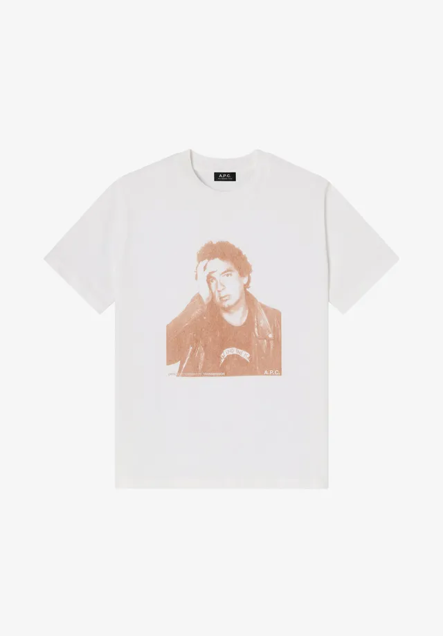 A.P.C. Jean Touitou Foto T-Shirt Bio-Baumwolle