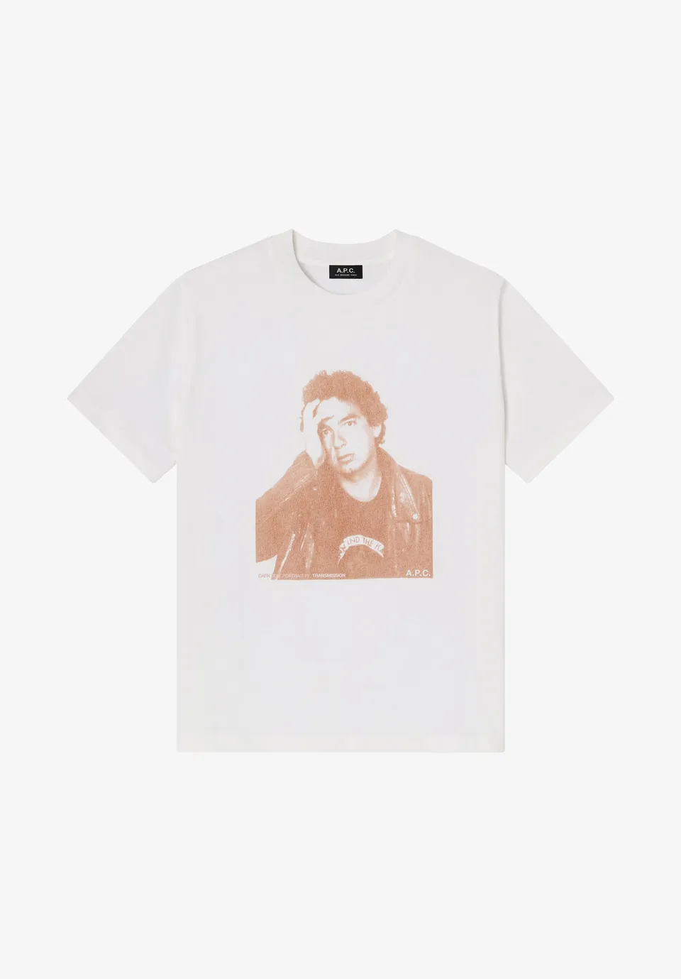 A.P.C. Jean Touitou Foto T-Shirt Bio-Baumwolle