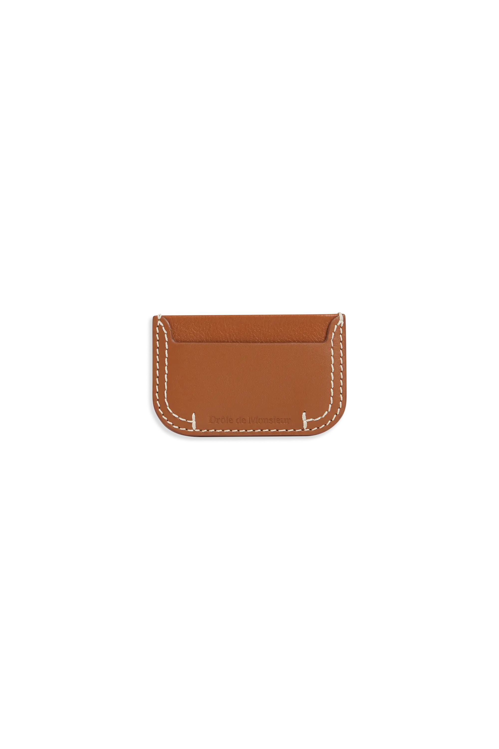 Drôle De Monsieur Le Porte-Cartes Surpiqué Kartenetui Braun