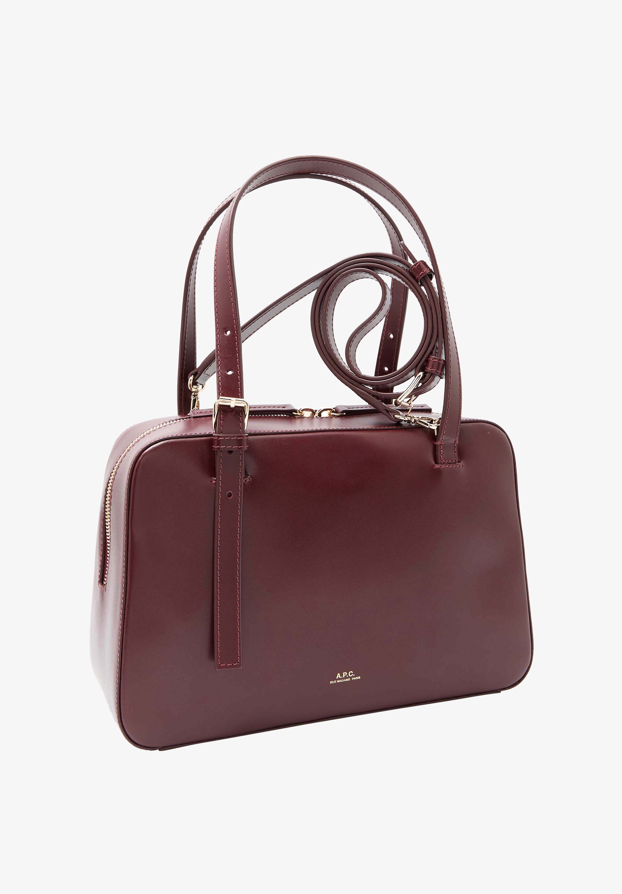 A.P.C. Virginie Box Tasche Glattleder TU