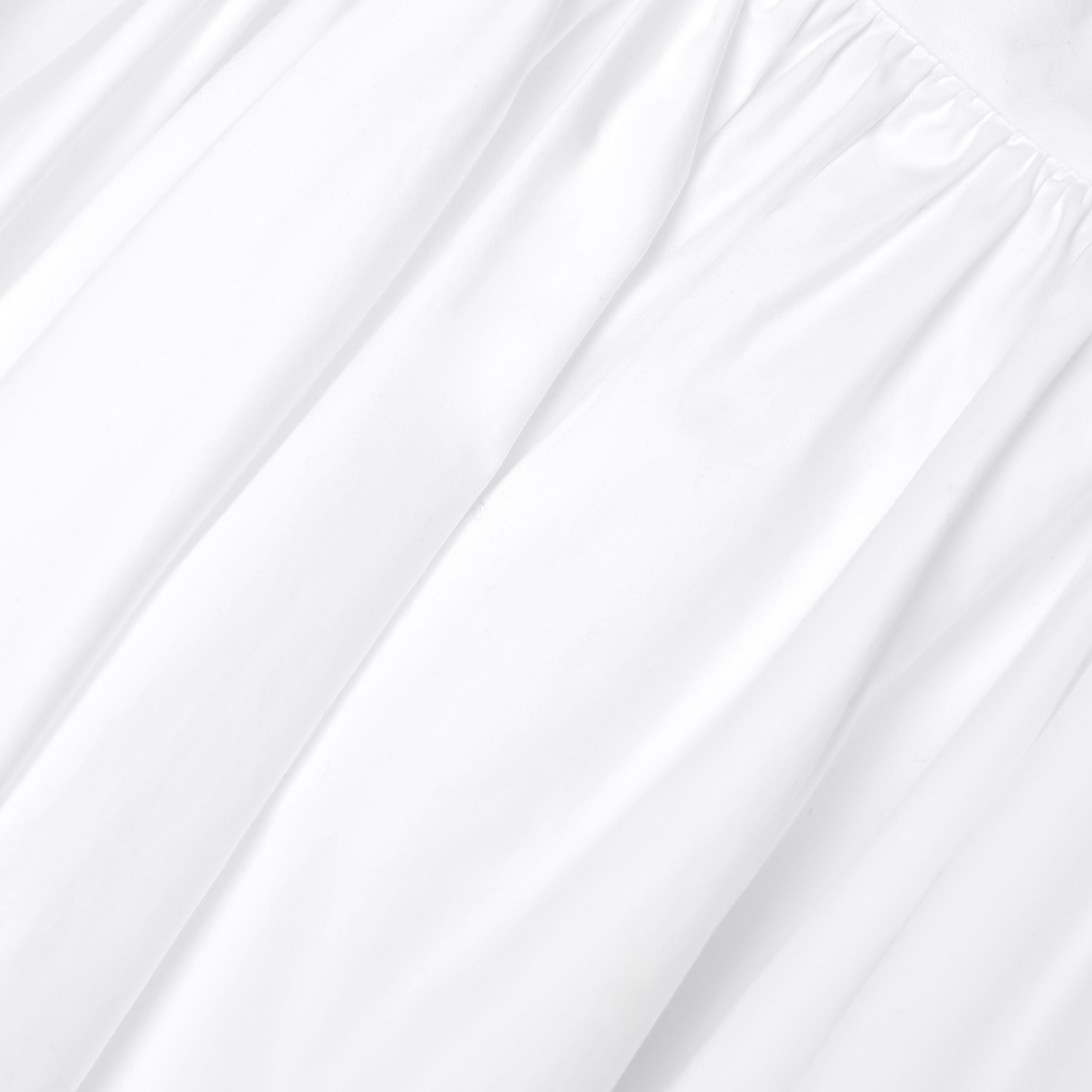 Self Portrait Bottoms White Poplin Midi Rock weiss