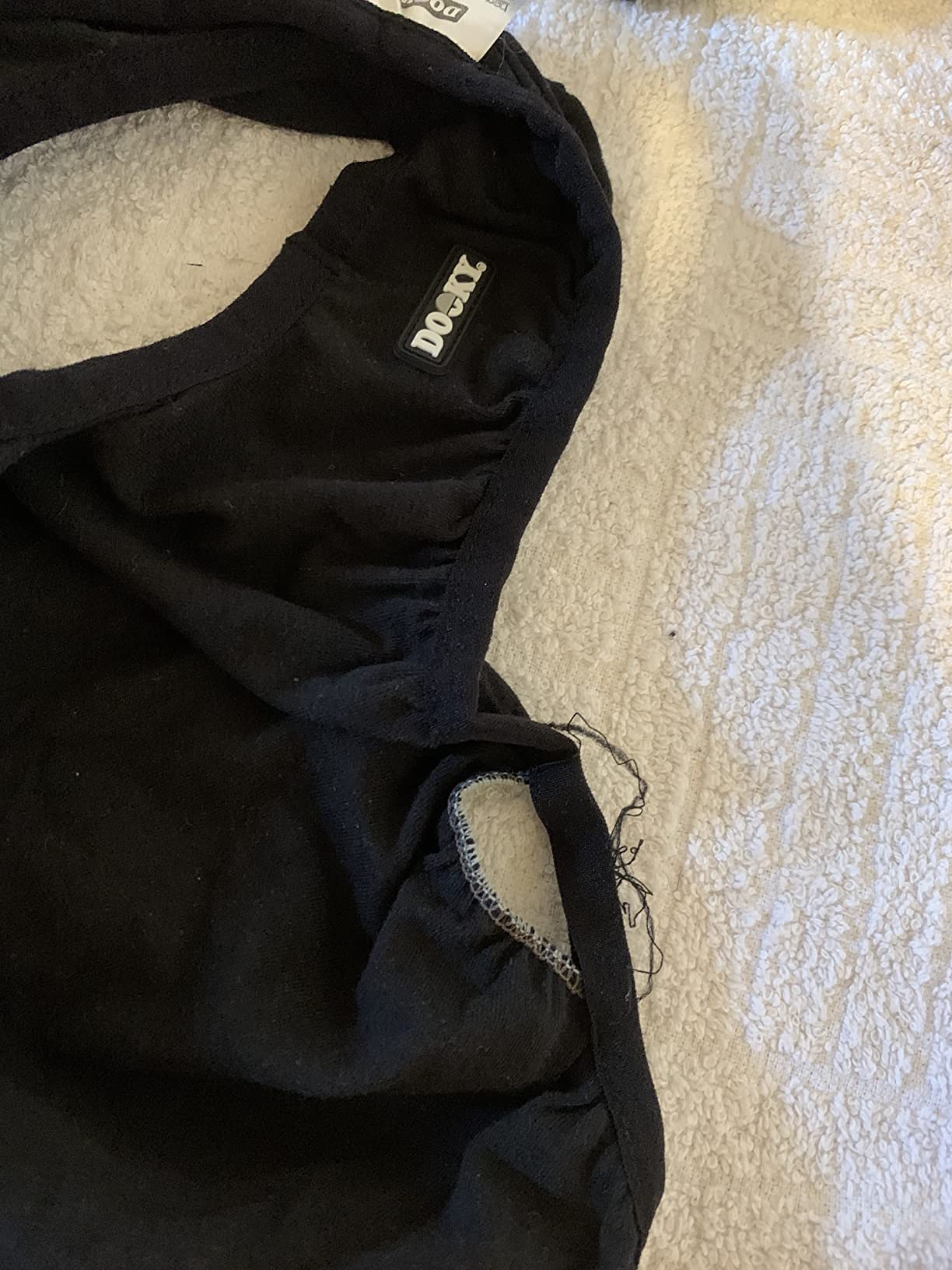 Dooky Hoody Sonnenhaube Babyschale 0+ Black UPF50+