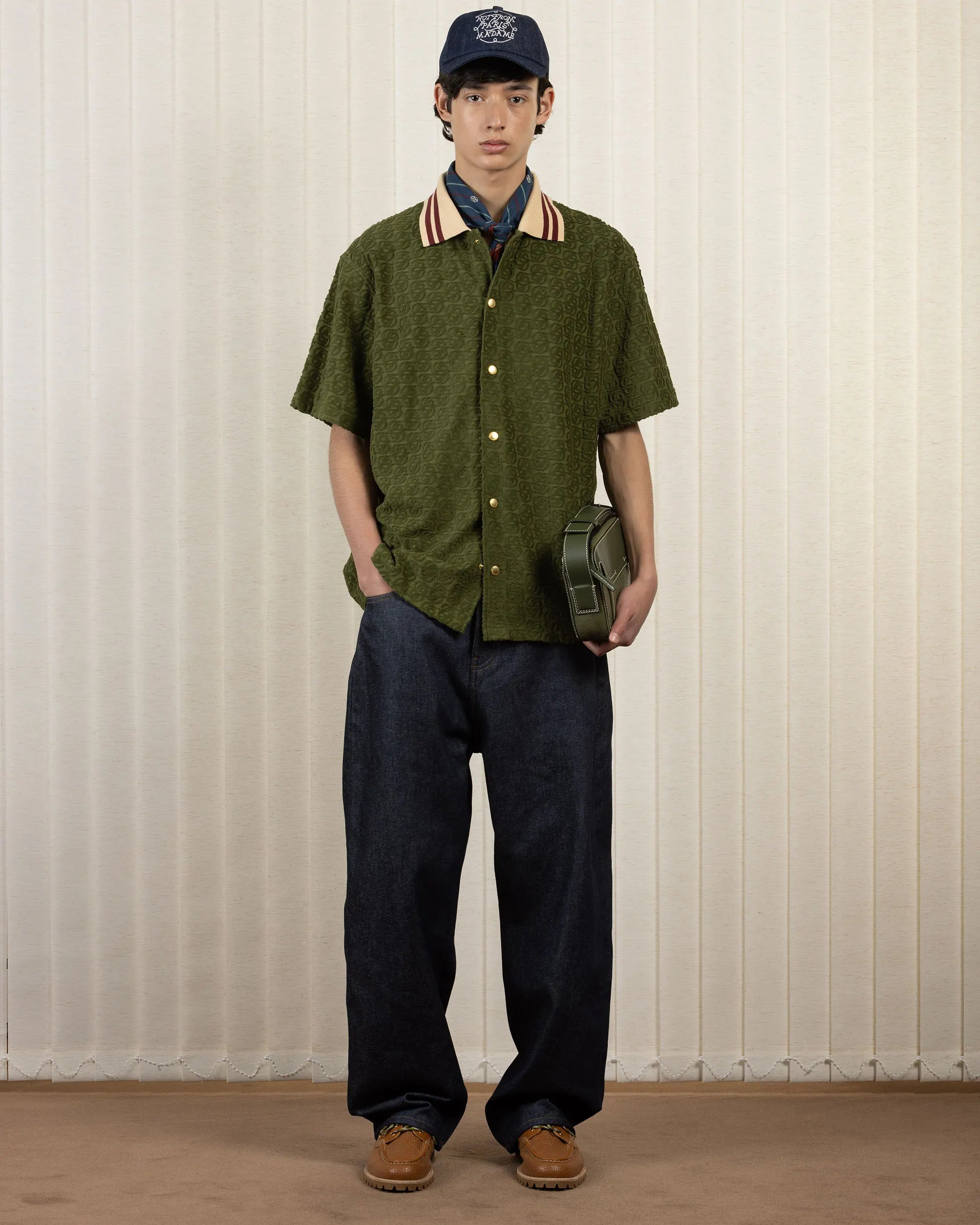 Drôle De Monsieur Le Jean Baggy Jeans raw Bio-Denim