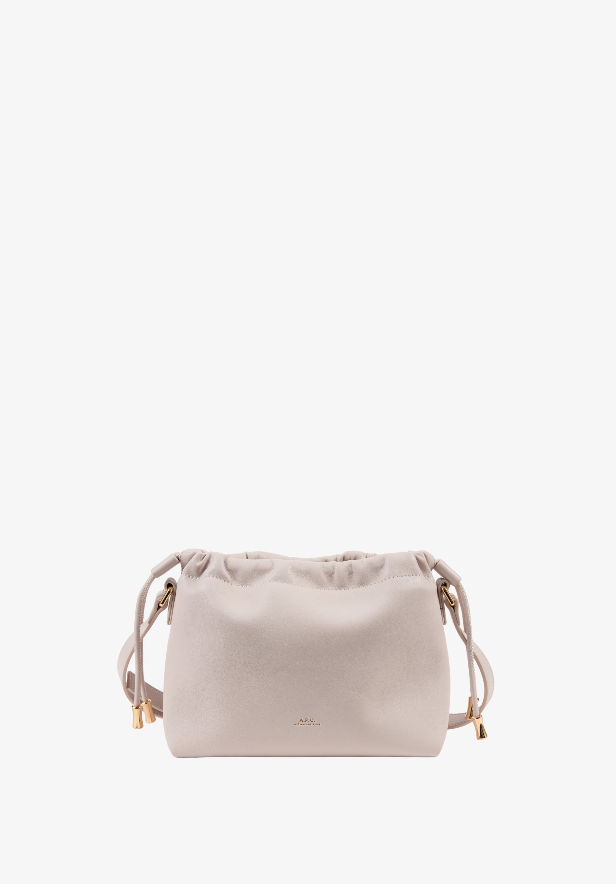 A.P.C. Ninon Mini Tasche violett TU Lederoptik recycelt