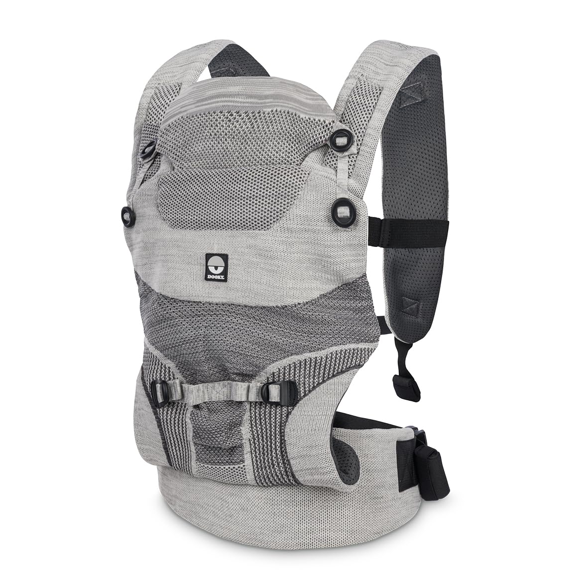 Dooky Carrier Terra Nova Babytrage Schwarz 0-3 Jahre bis 15 kg