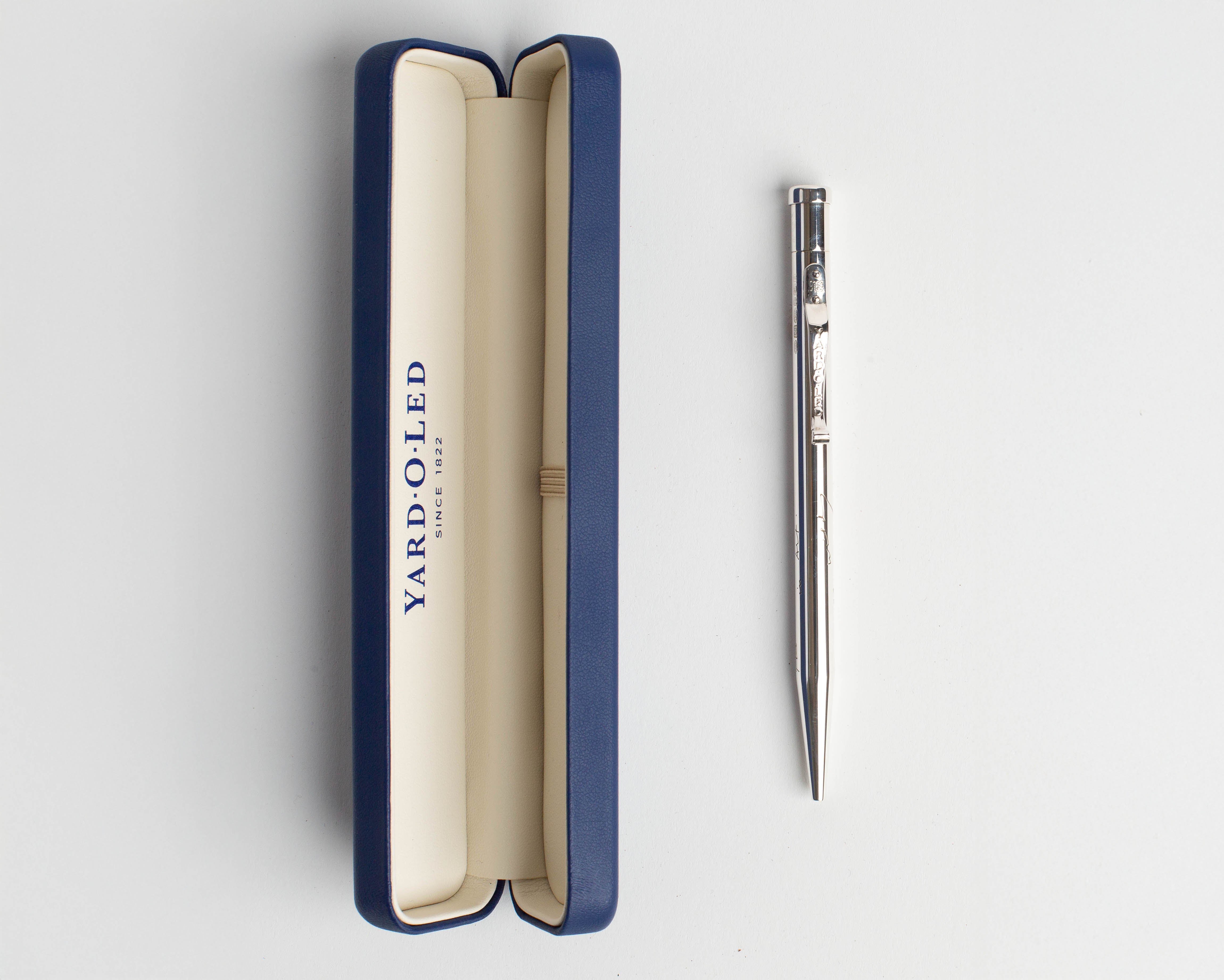 J.W.Anderson Homeware Kugelschreiber Sterlingsilber Wilde Gravur