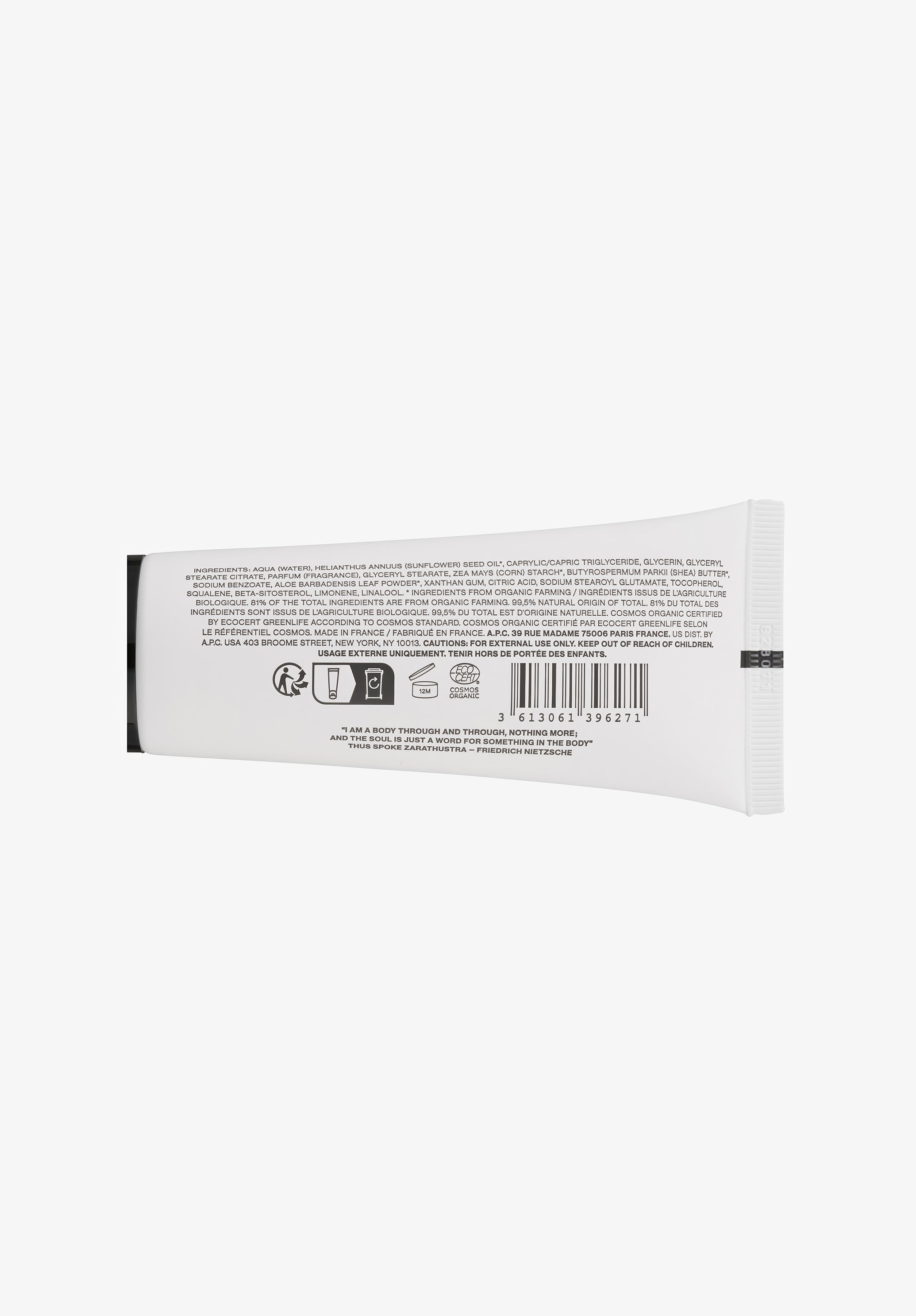 A.P.C. Handcreme Cosmos Organic Orange