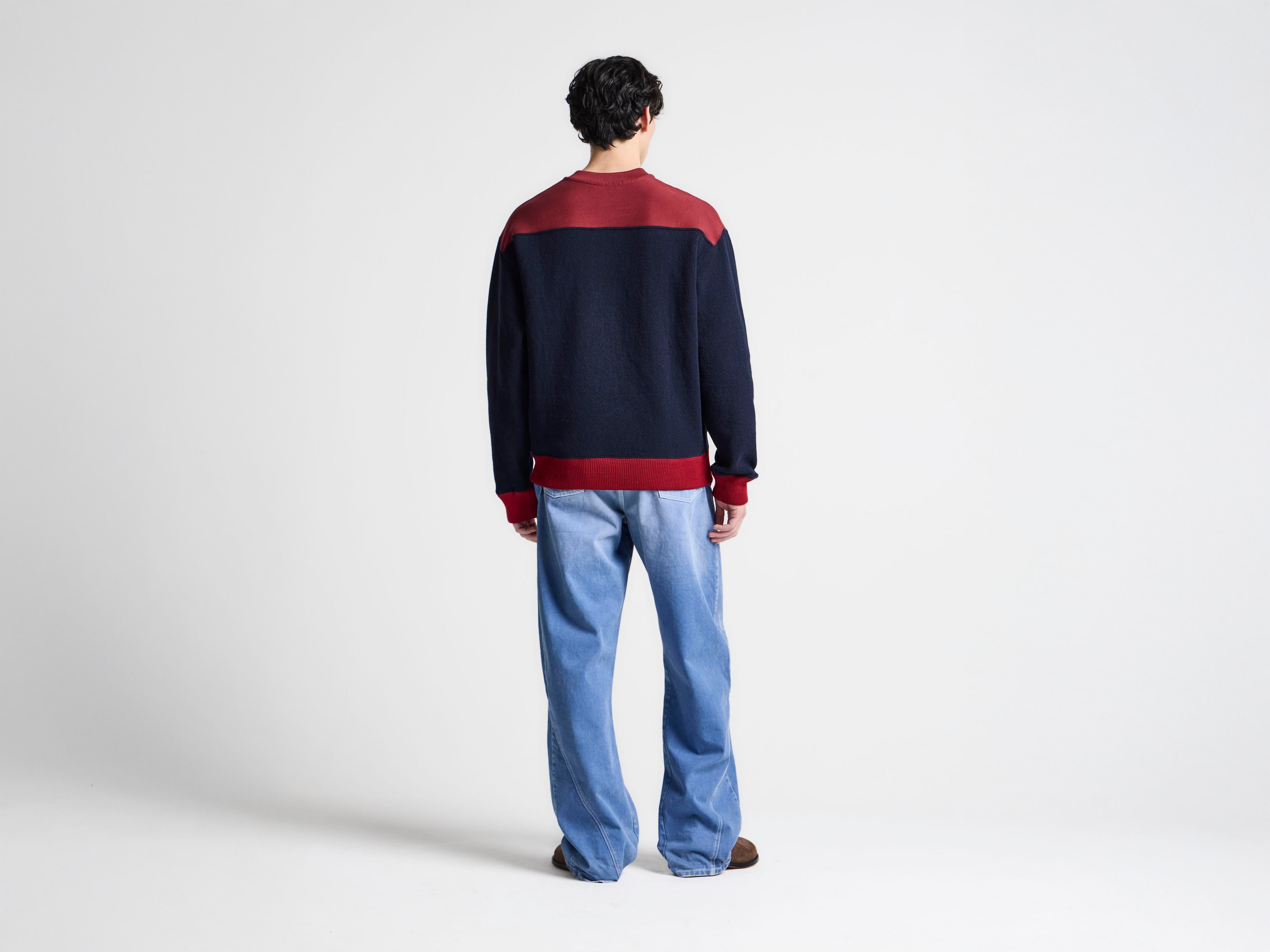 J.W.Anderson Twisted Workwear Denim Jeans French Blue Herren
