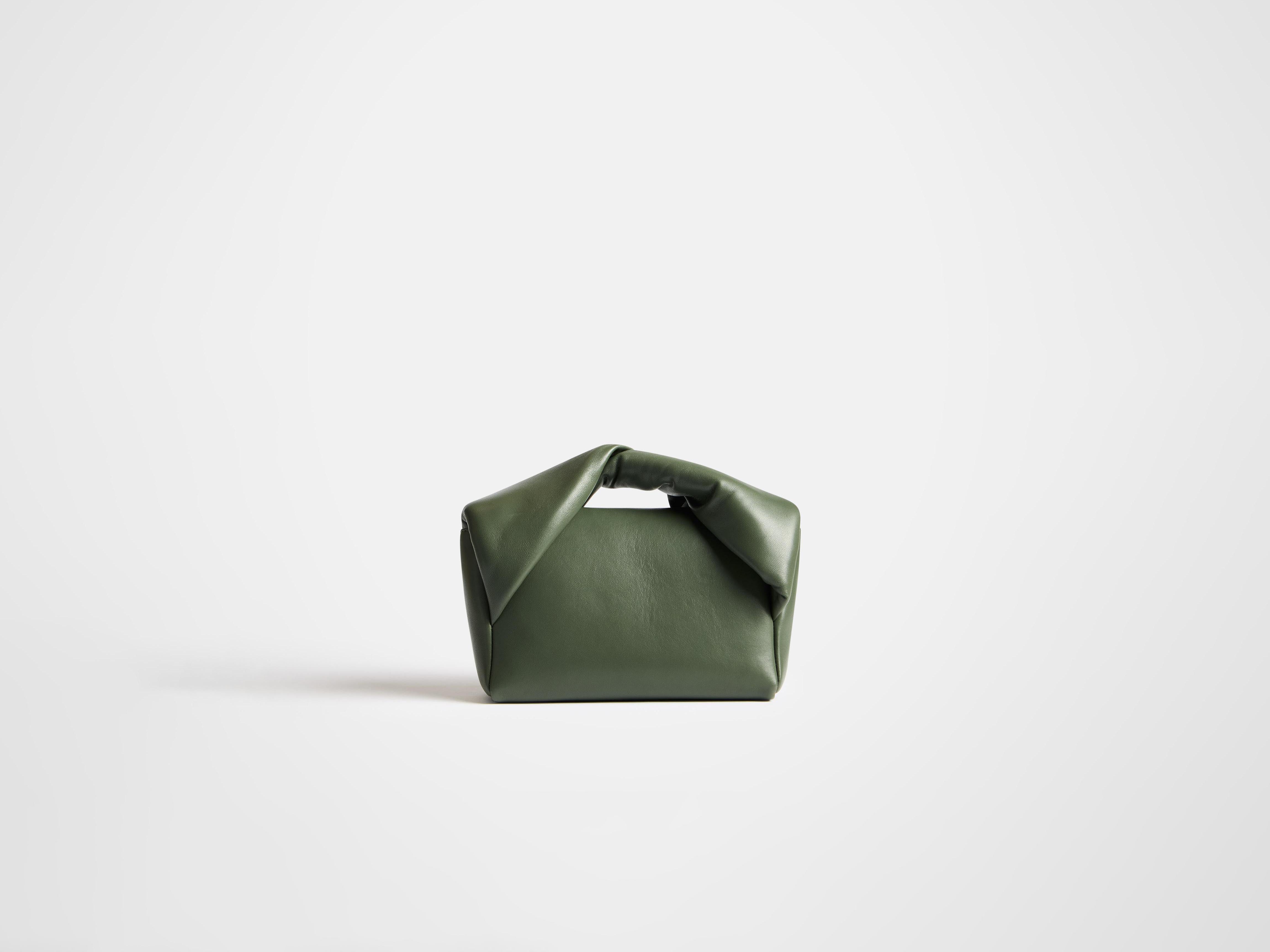 J.W.Anderson Twister Bag Medium Tasche Khaki Leder
