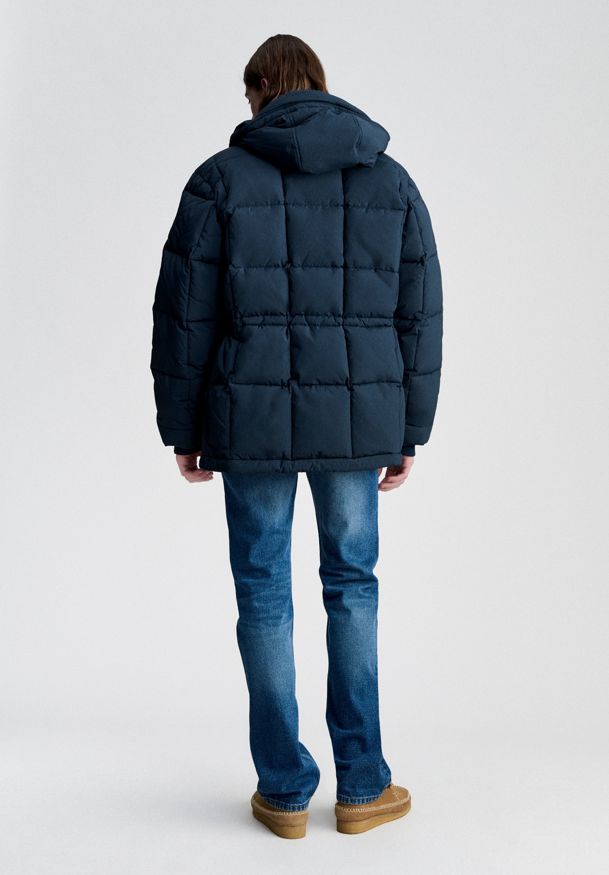 A.P.C. Daunenjacke M marineblau wasserabweisend