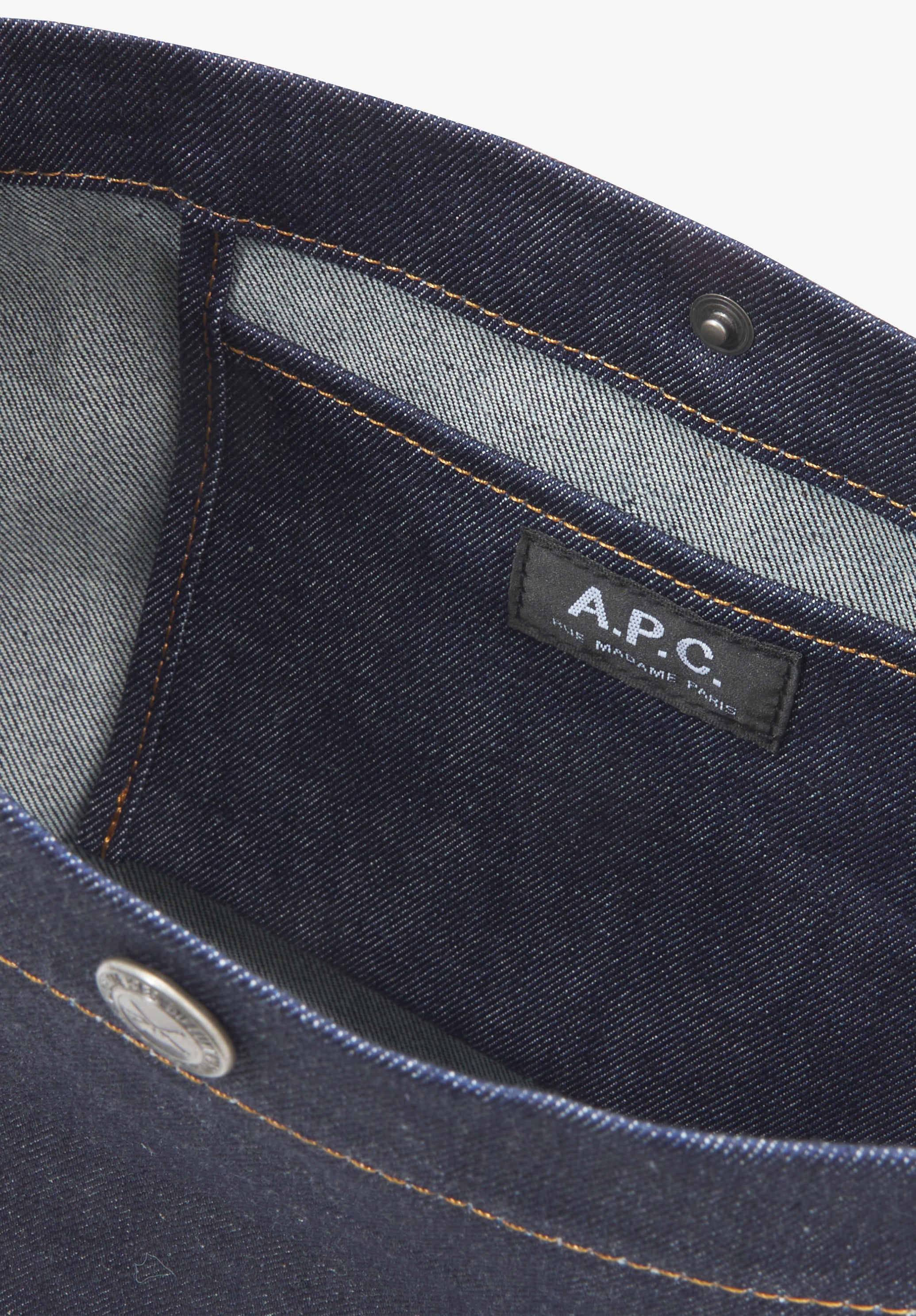 A.P.C. Besace Journal Tote Umhängetasche Baumwolle TU