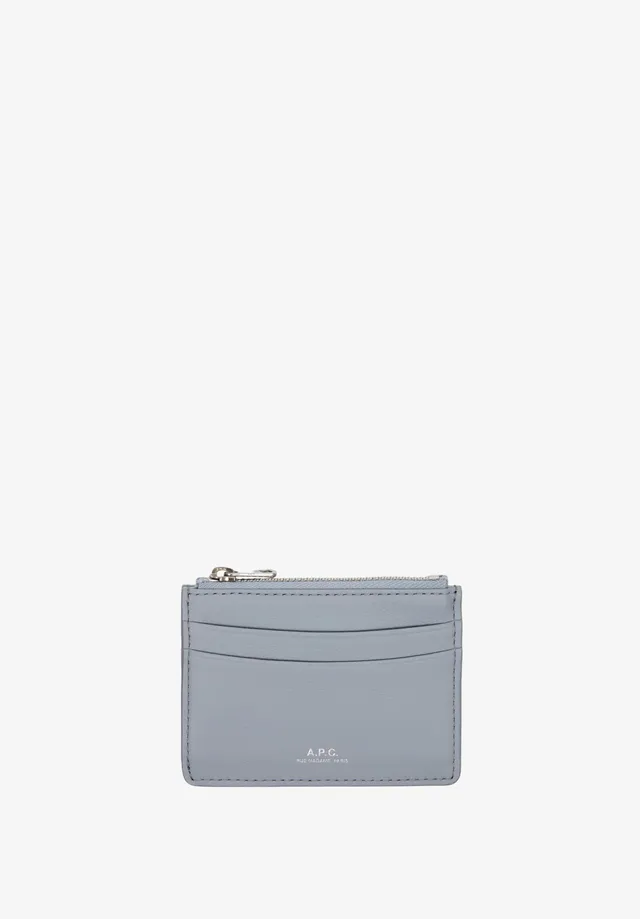 A.P.C. Paris Kartenetui Leder mit Reissverschluss TU